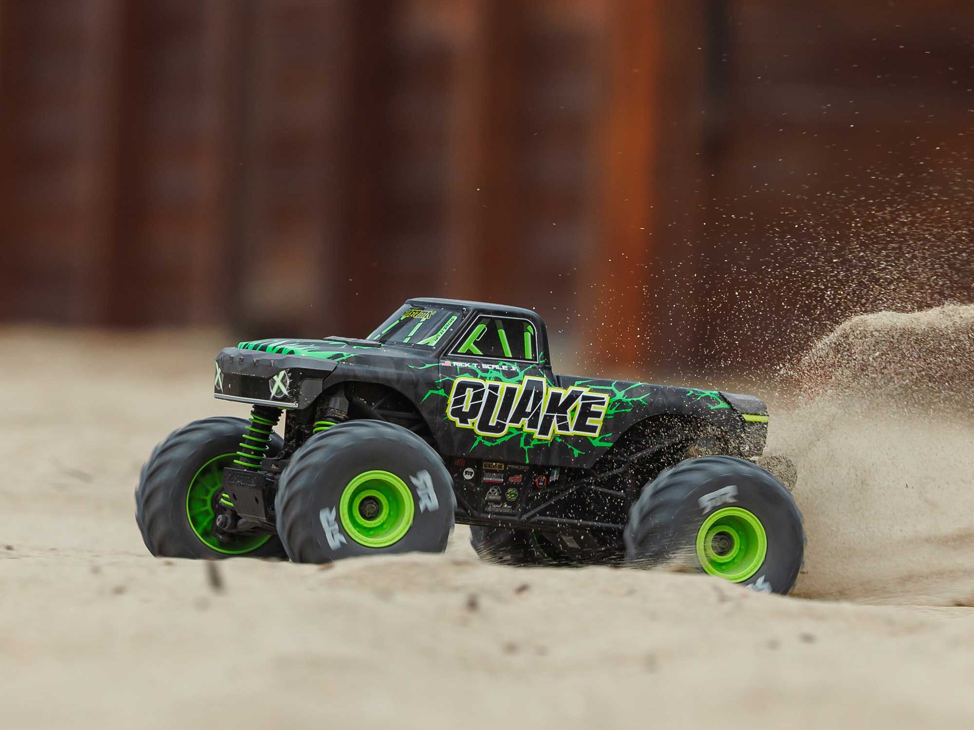 1/16 QUAKE GROM 4X4 RTR Monster Truck Green-18