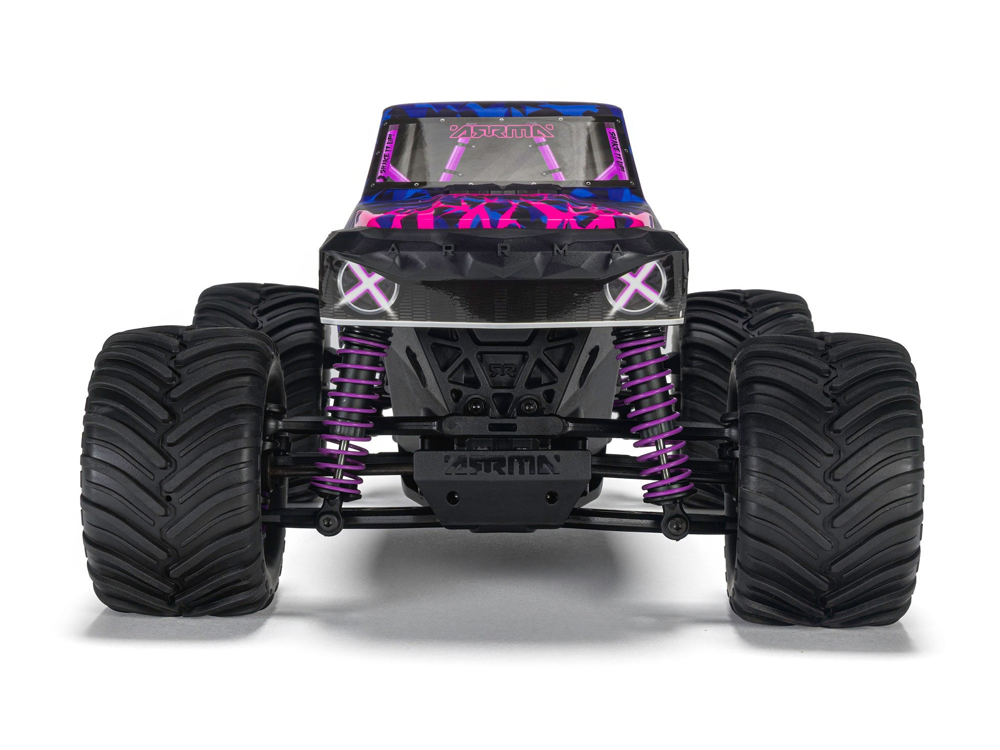 1/16 QUAKE GROM 4X4 RTR Monster Truck Purple-3