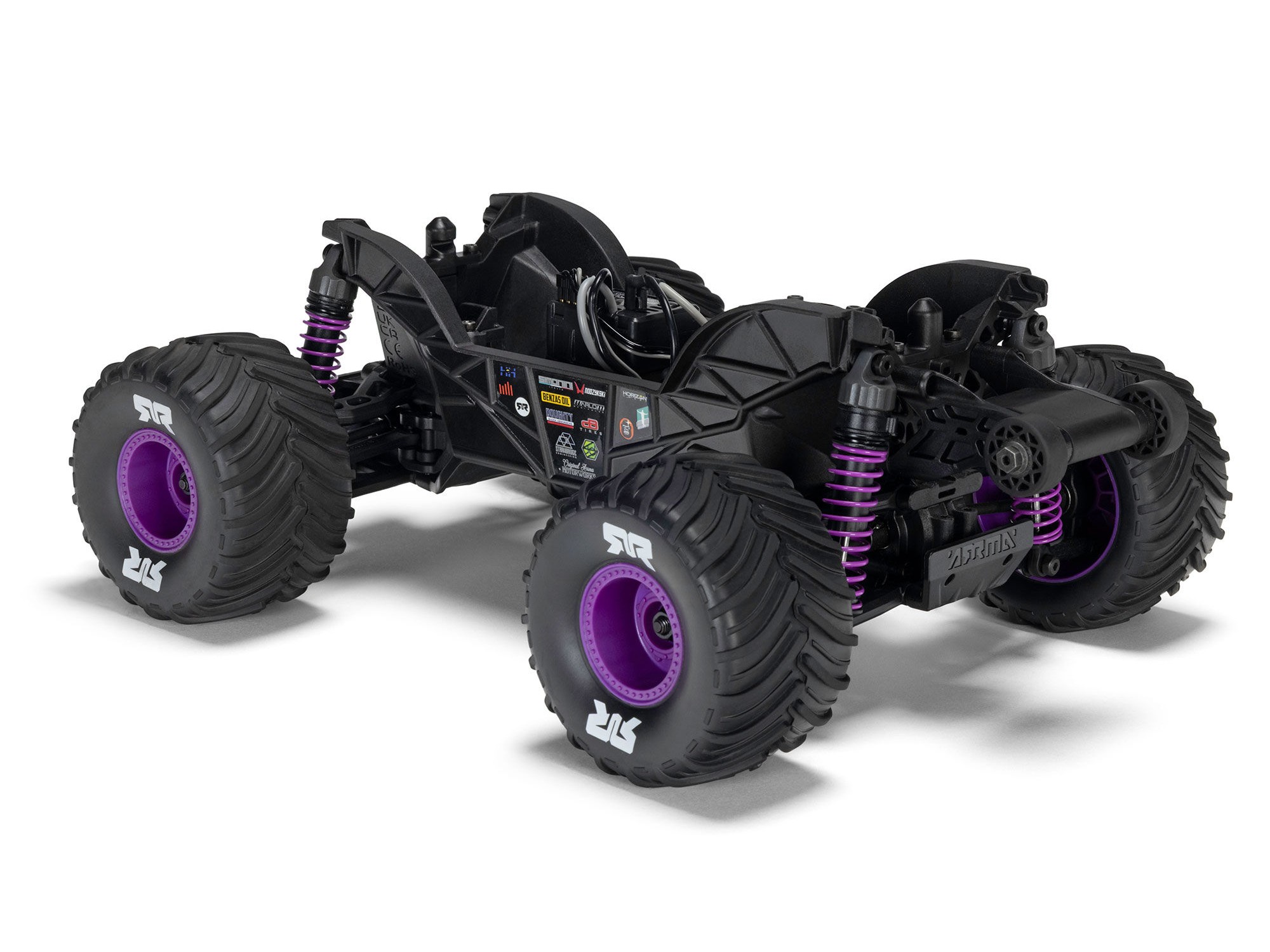 1/16 QUAKE GROM 4X4 RTR Monster Truck Purple-11