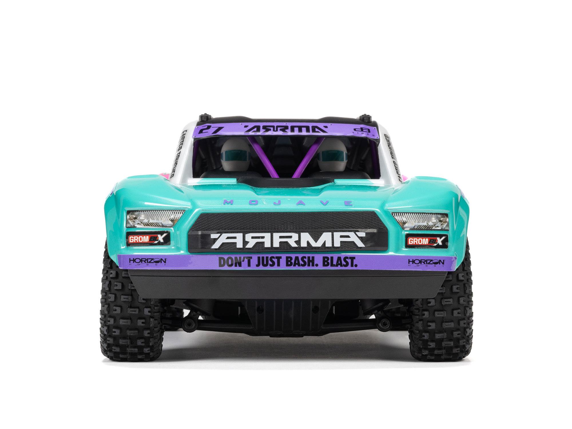 Arrma 1/16 Mojave GROM 223S BLX 4X4 DT with Batt/Charger Teal-13