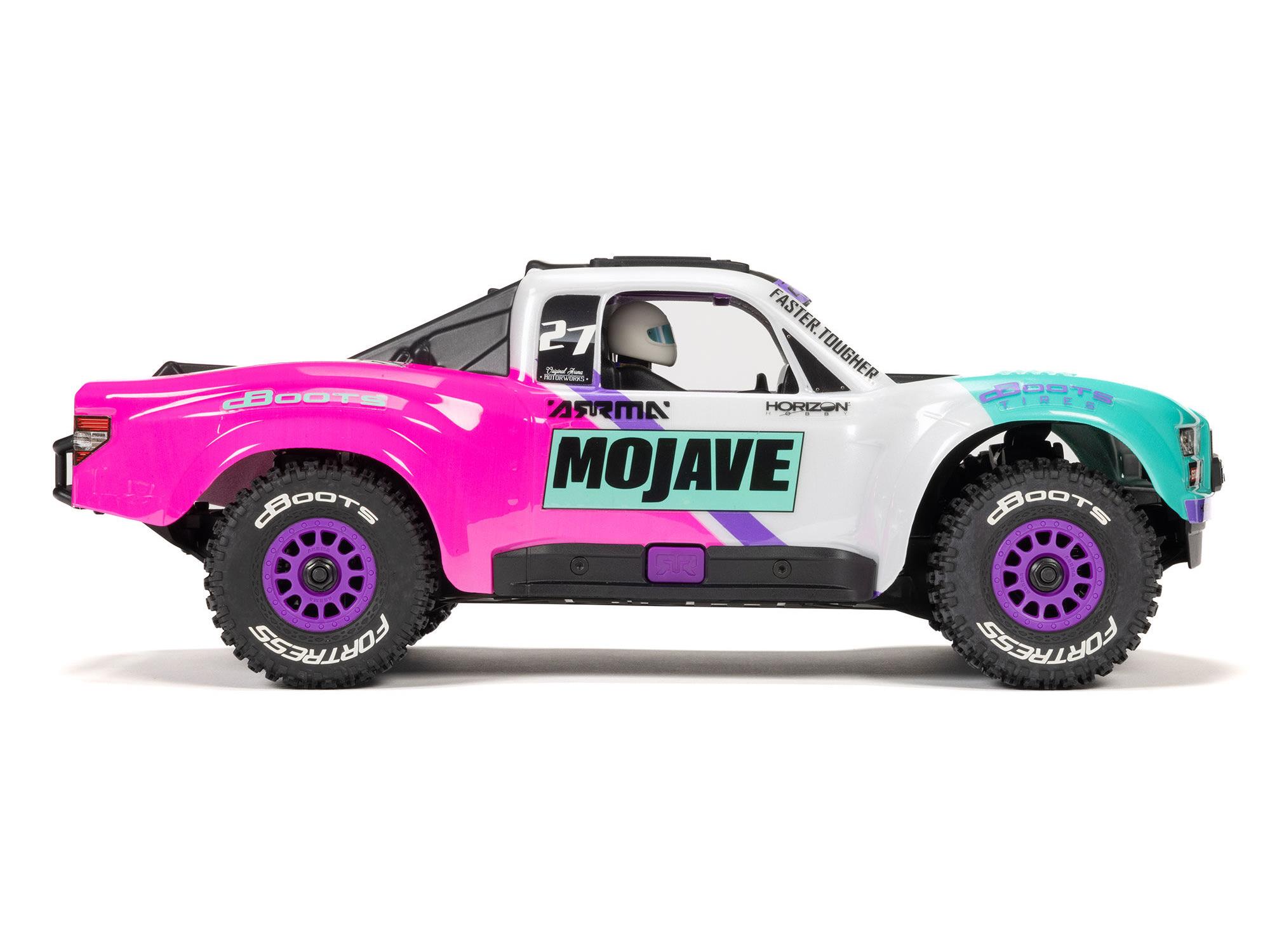 Arrma 1/16 Mojave GROM 223S BLX 4X4 DT with Batt/Charger Teal-12