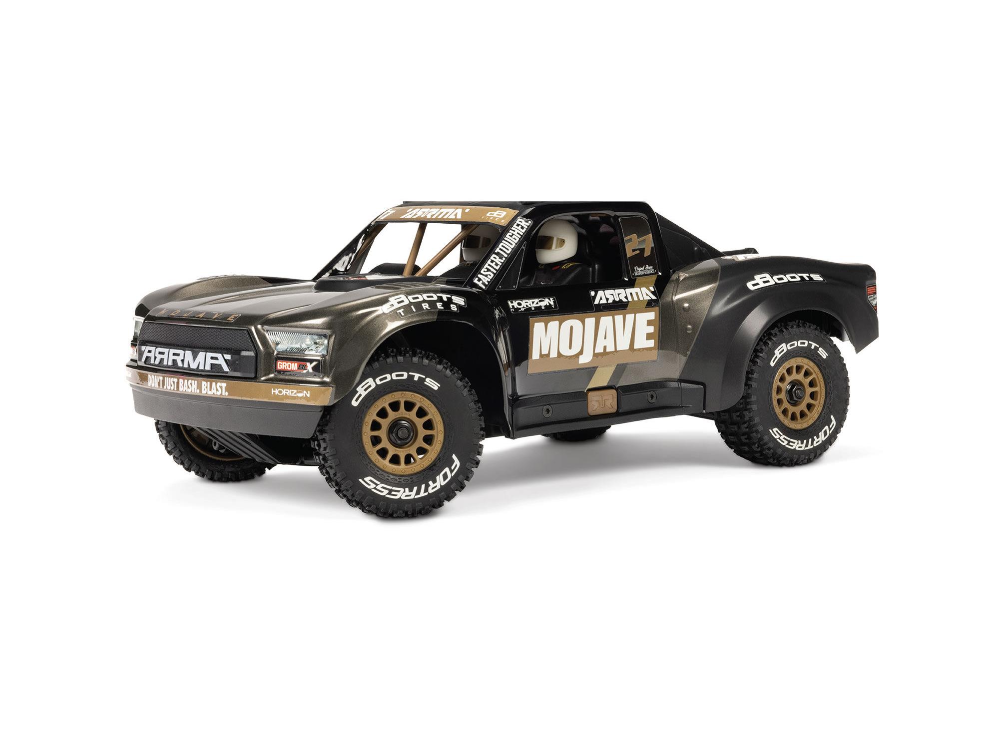 Arrma 1/16 Mojave GROM 223S BLX 4X4 DT (No Batt/Charger) Black-9