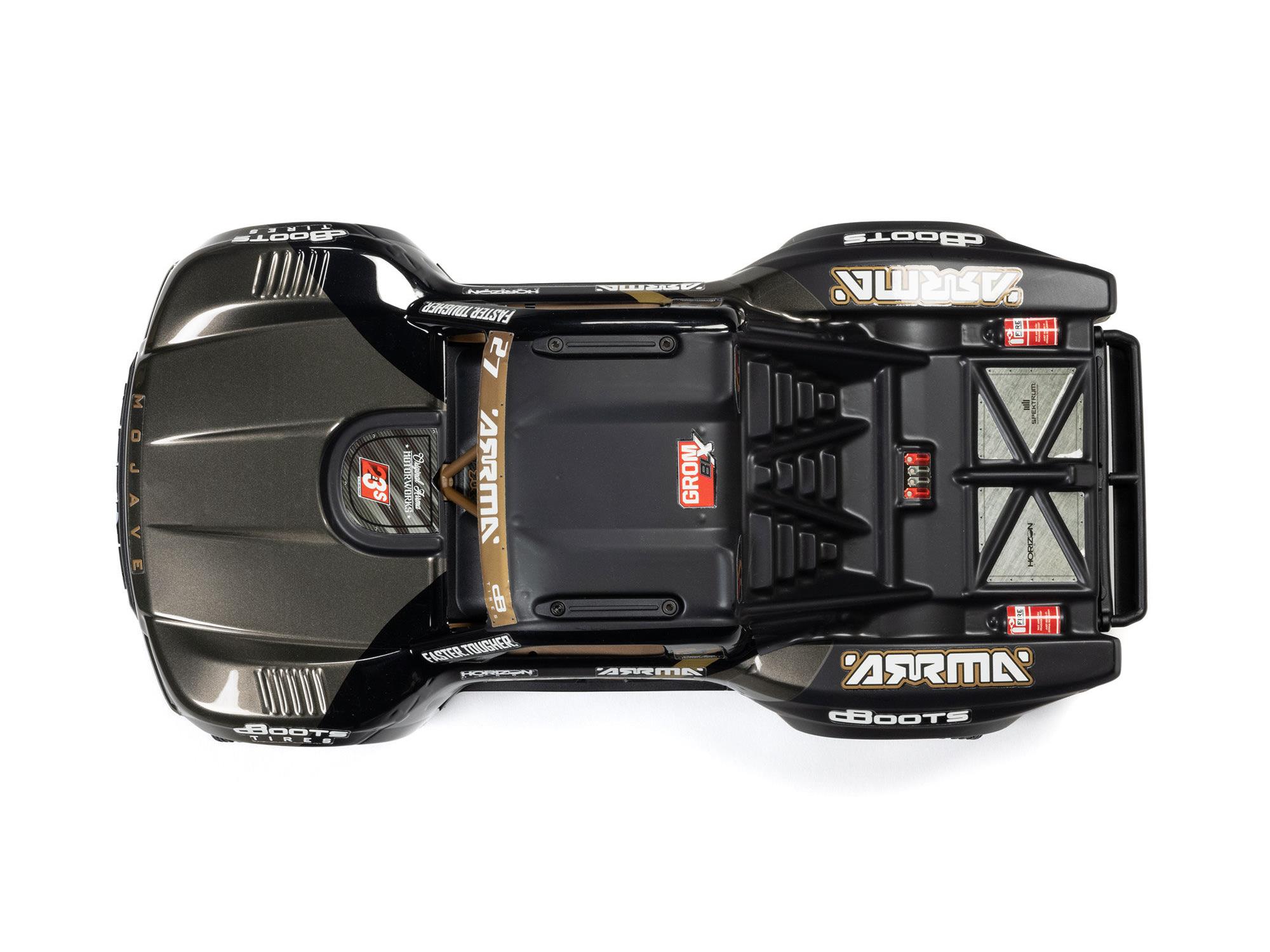 Arrma 1/16 Mojave GROM 223S BLX 4X4 DT (No Batt/Charger) Black-14