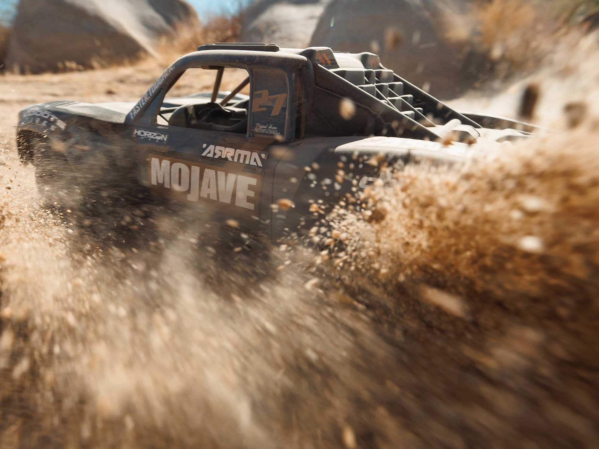 Arrma 1/16 Mojave GROM 223S BLX 4X4 DT (No Batt/Charger) Black-23