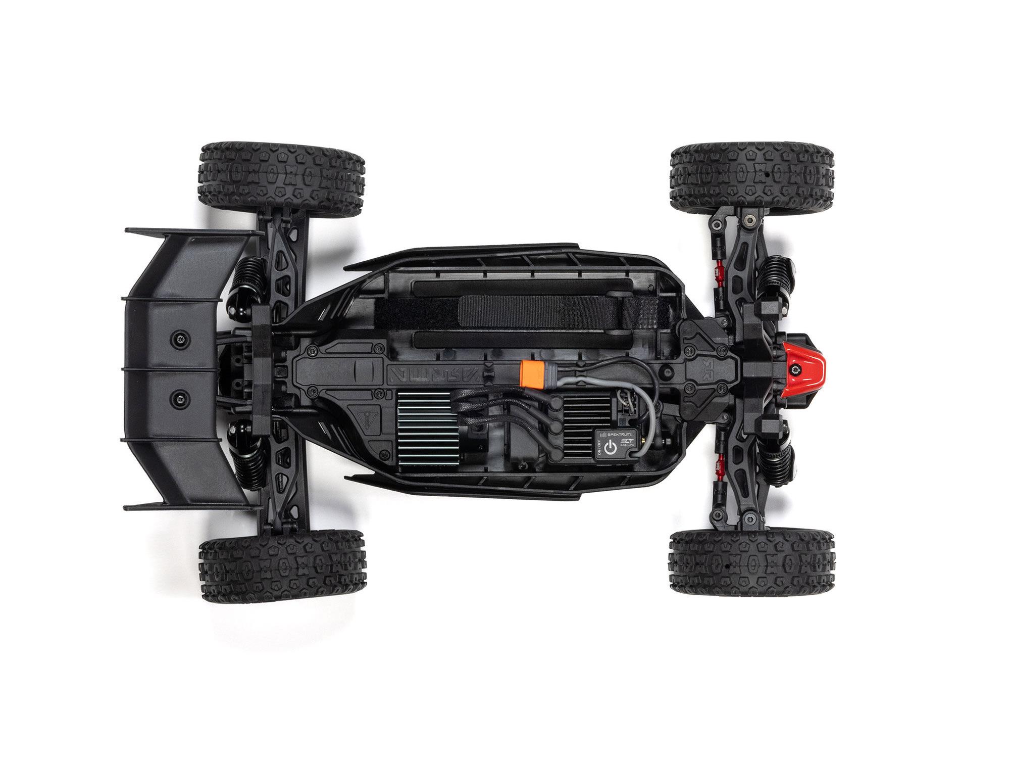 Arrma 1/18 Typhon GROM 223S BLX 4X4 with Batt/Charger Red-19