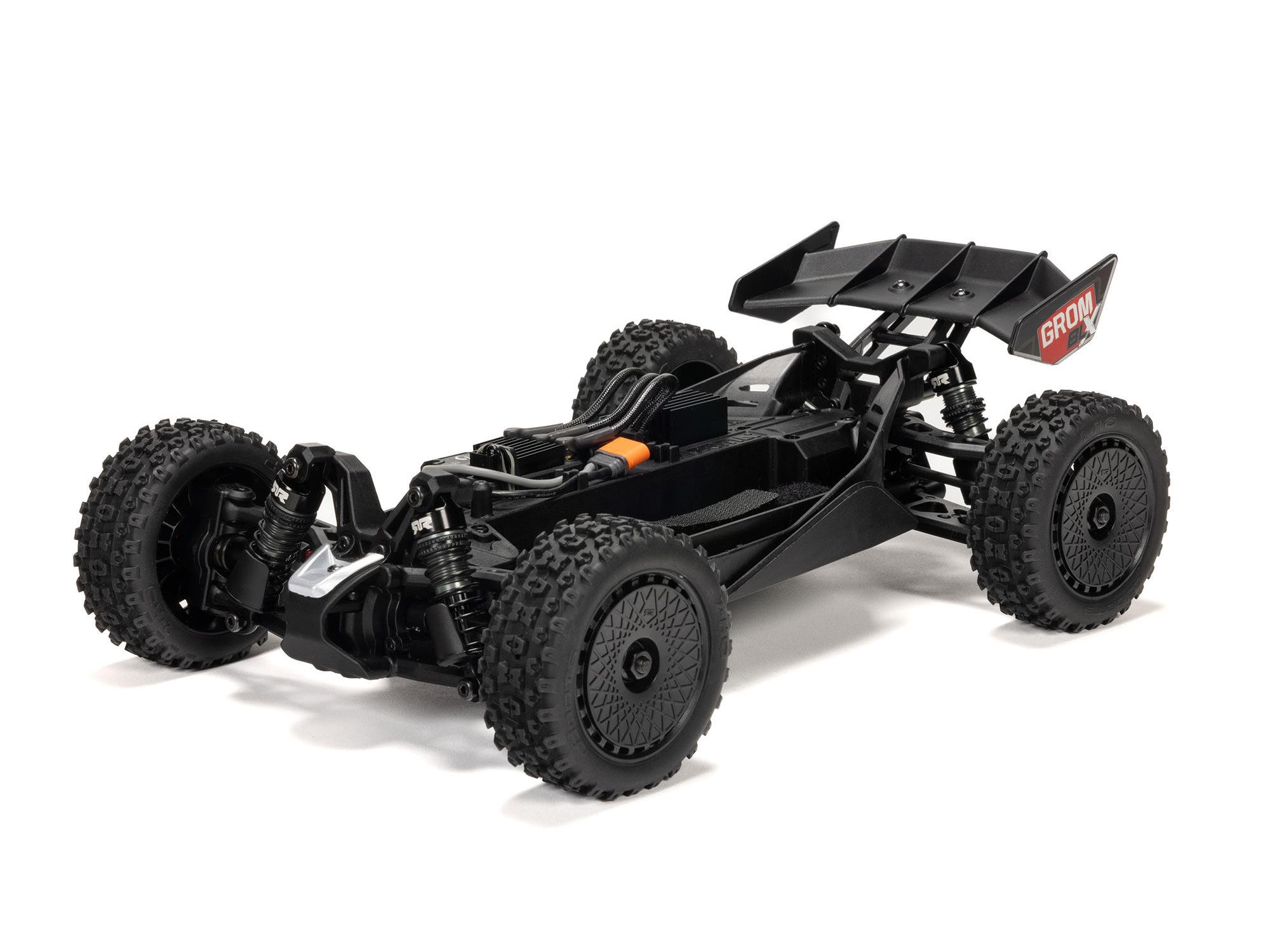 Arrma 1/18 Typhon GROM 223S BLX 4X4 with Batt/Charger Blue-14