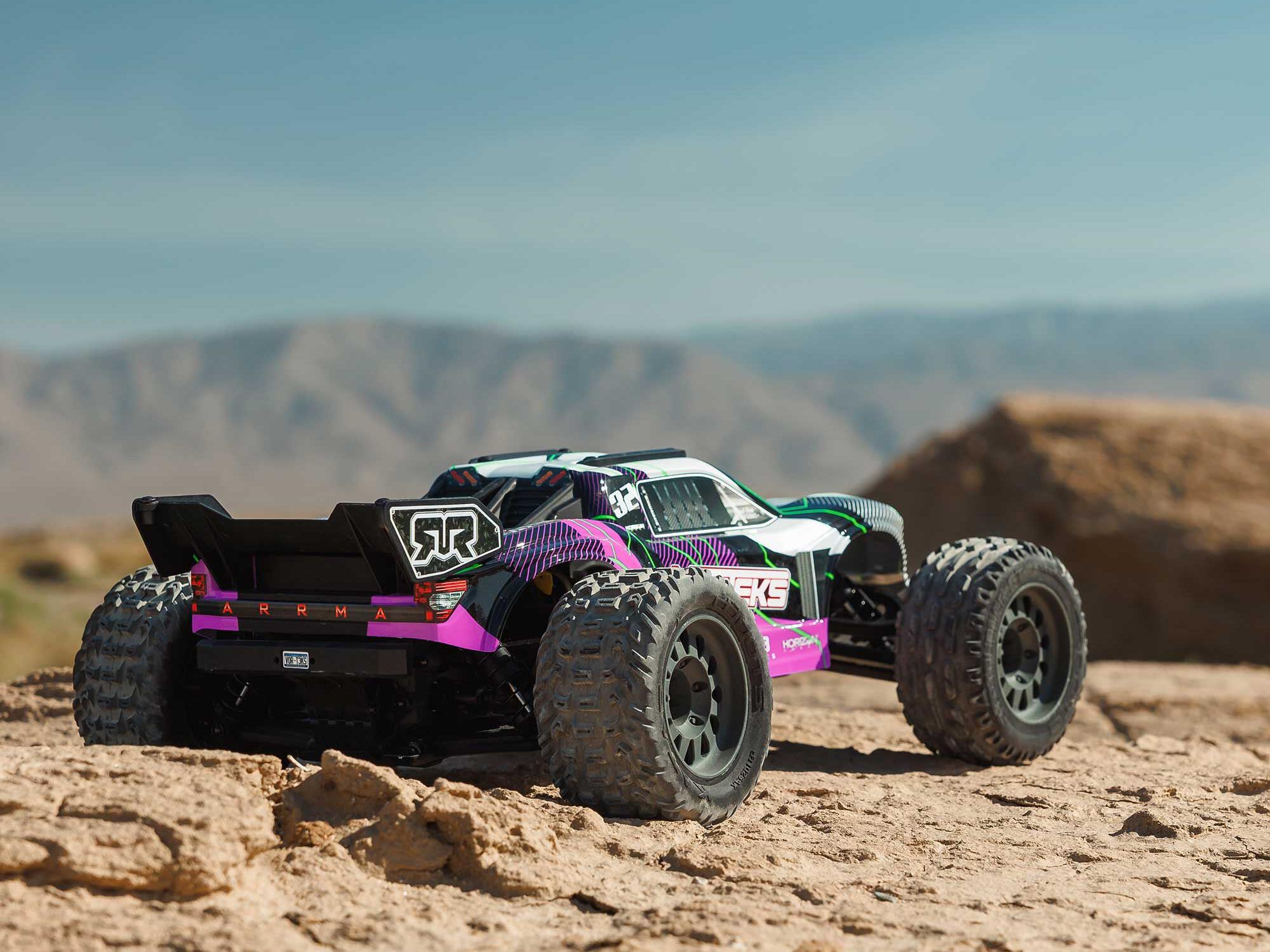 Arrma VORTEKS 2WD (With Battery/Charger) Purple-13
