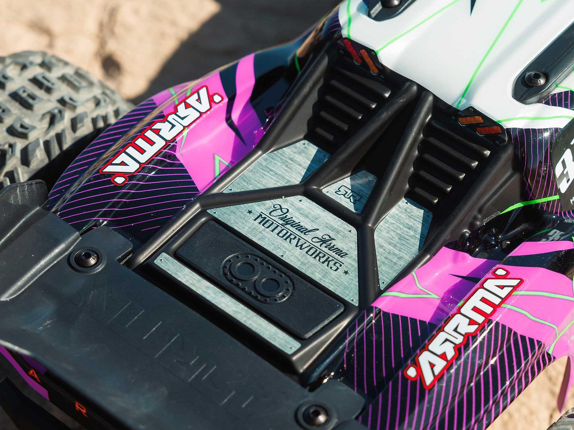 Arrma VORTEKS 2WD (With Battery/Charger) Purple-15