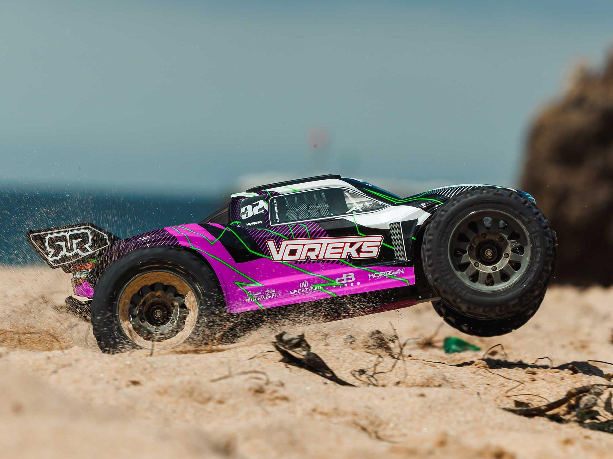 Arrma VORTEKS 2WD (With Battery/Charger) Purple-21