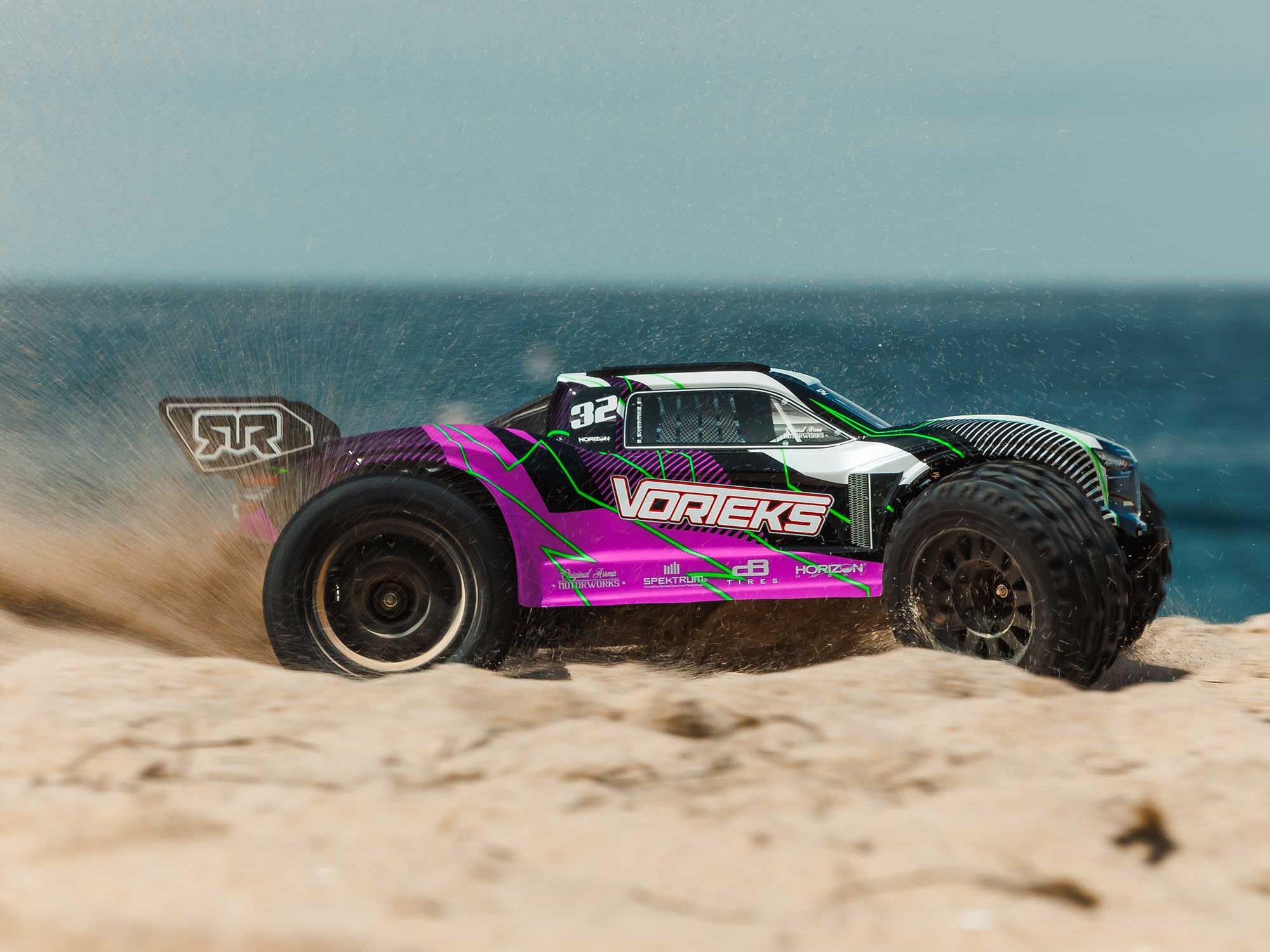 Arrma VORTEKS 2WD (With Battery/Charger) Purple-23