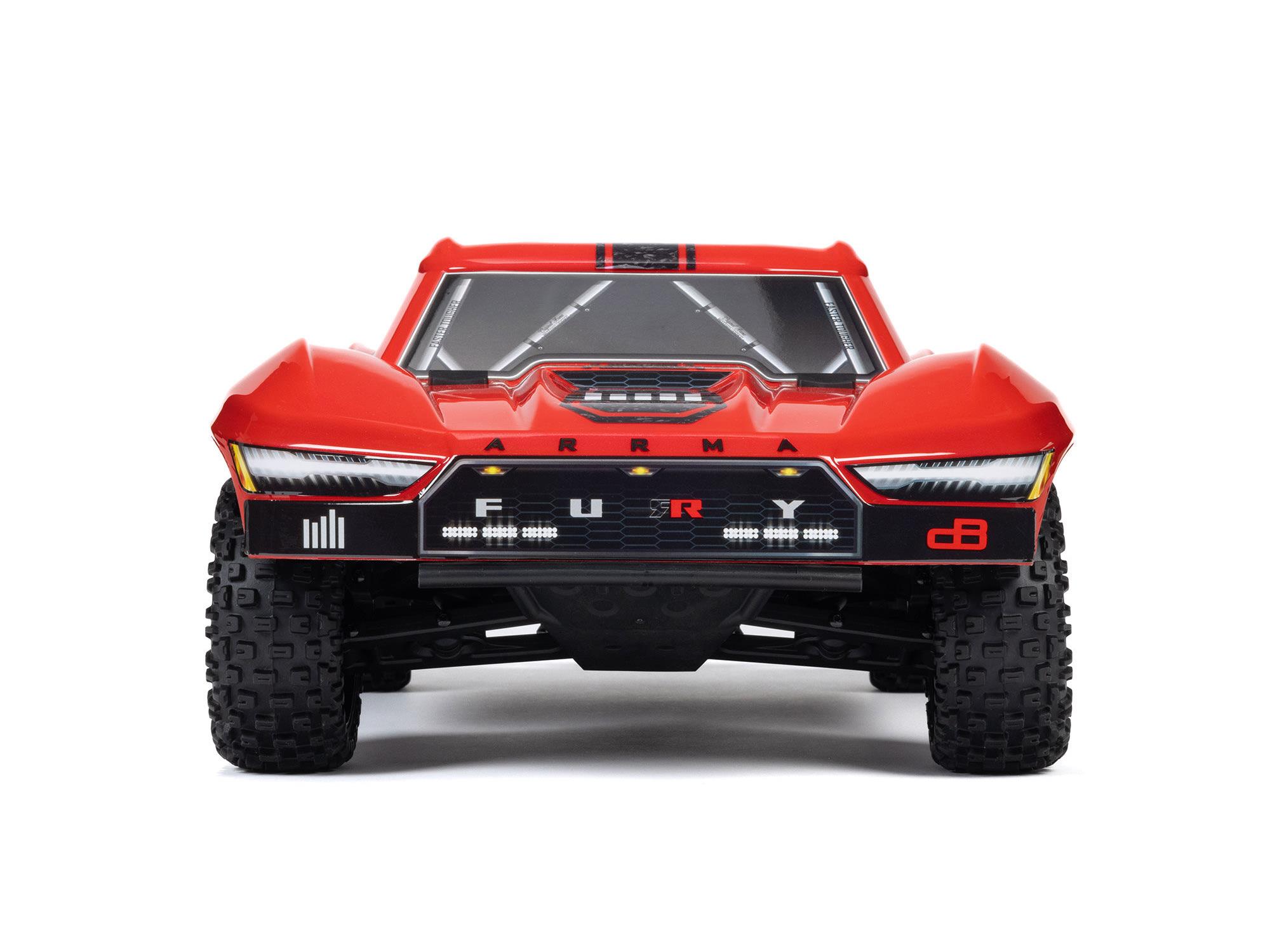Arrma FURY 2WD (With Battery/Charger) Red-7