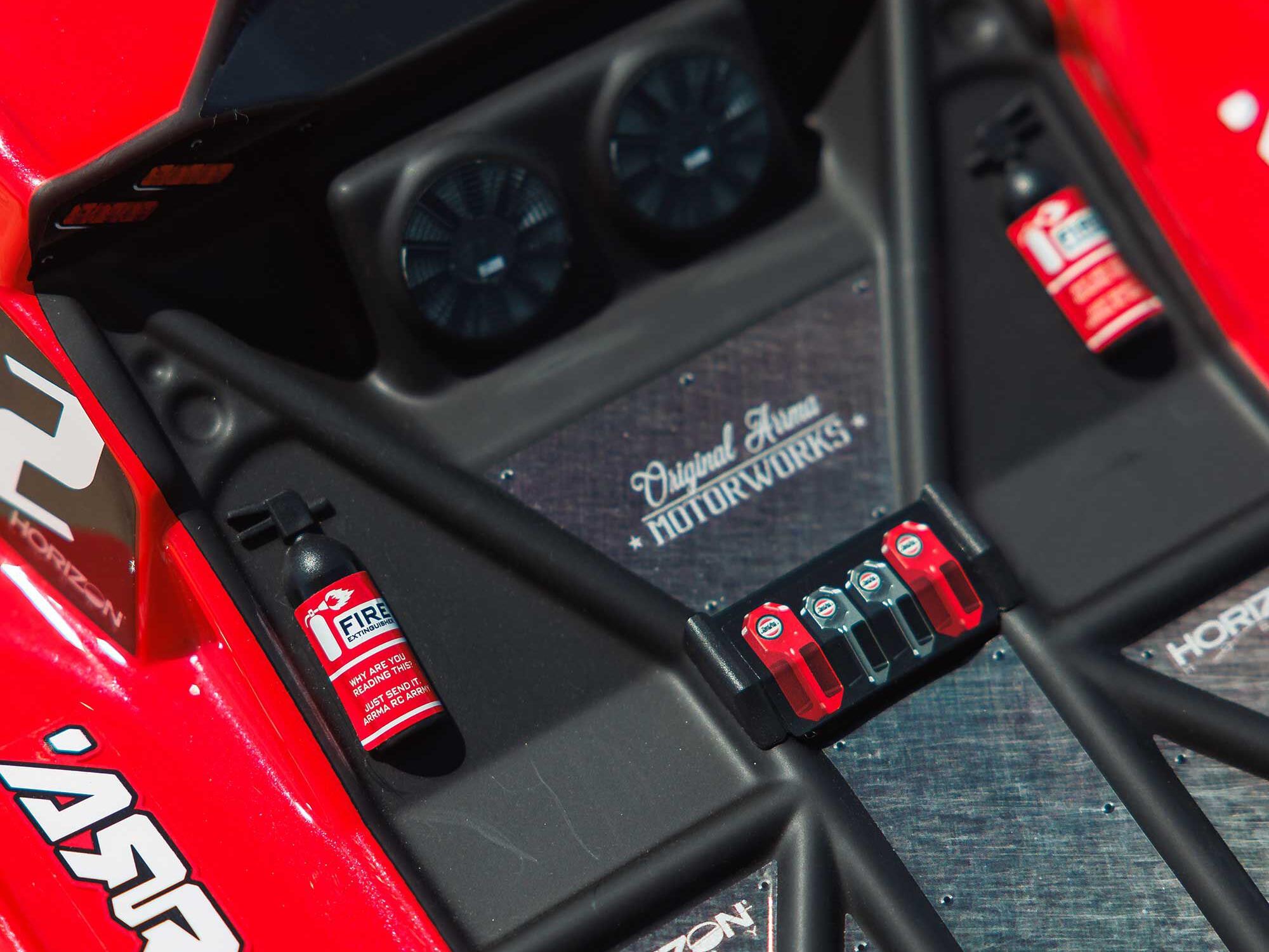 Arrma FURY 2WD (With Battery/Charger) Red-12