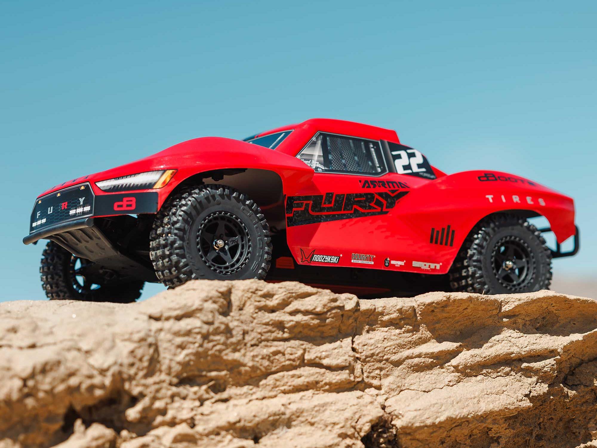 Arrma FURY 2WD (With Battery/Charger) Red-15