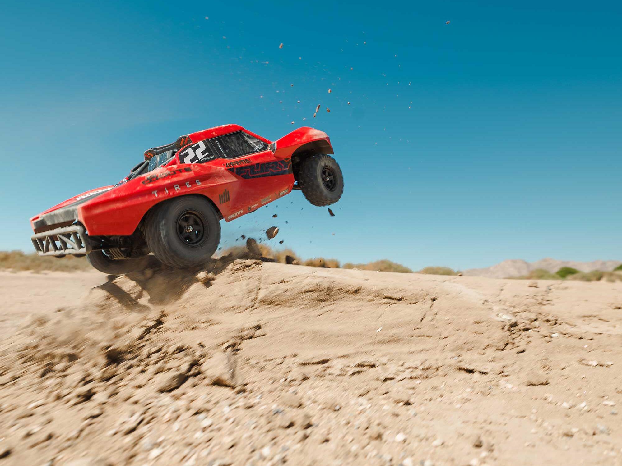 Arrma FURY 2WD (With Battery/Charger) Red-19