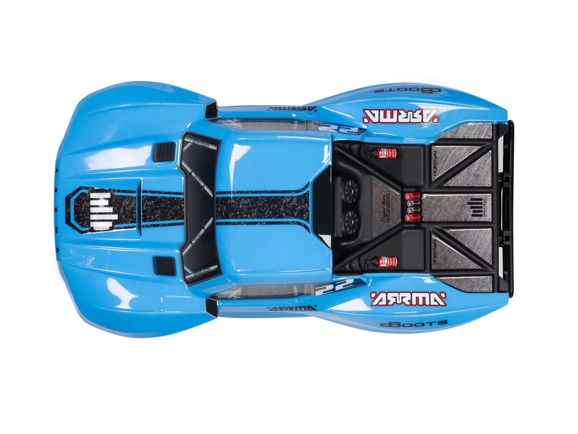 Arrma FURY 2WD (With Battery/Charger) Blue-9