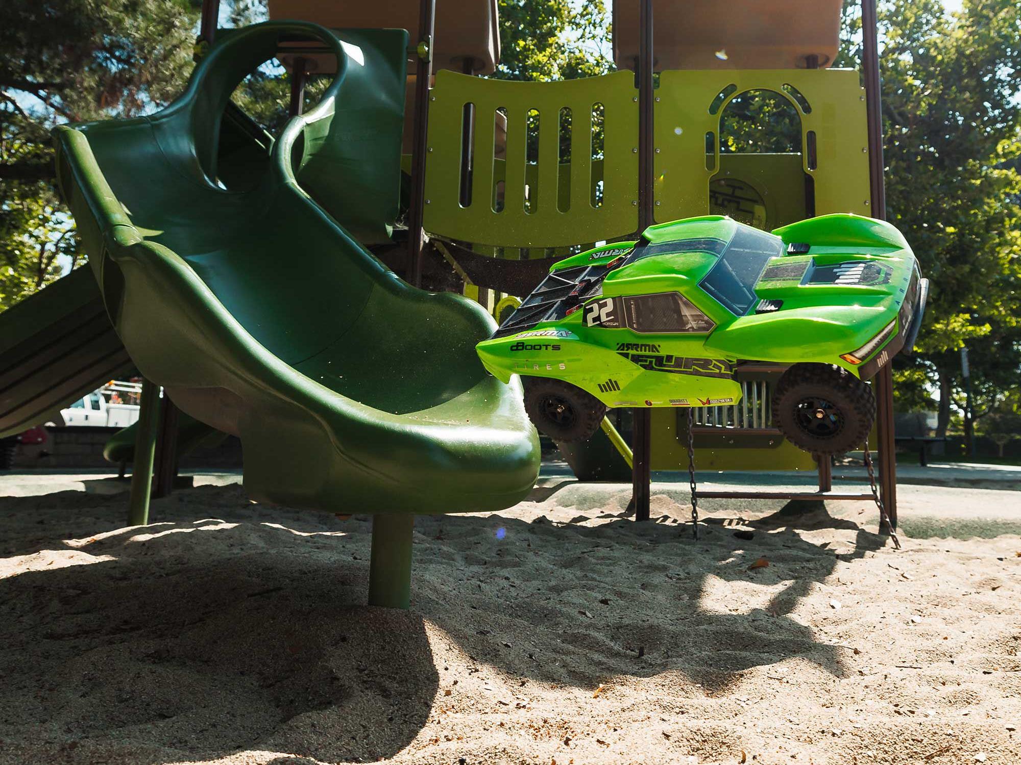 1/10 FURY MEGA 550 4X2 SCT ARTR (No Battery/Charger) Green-20