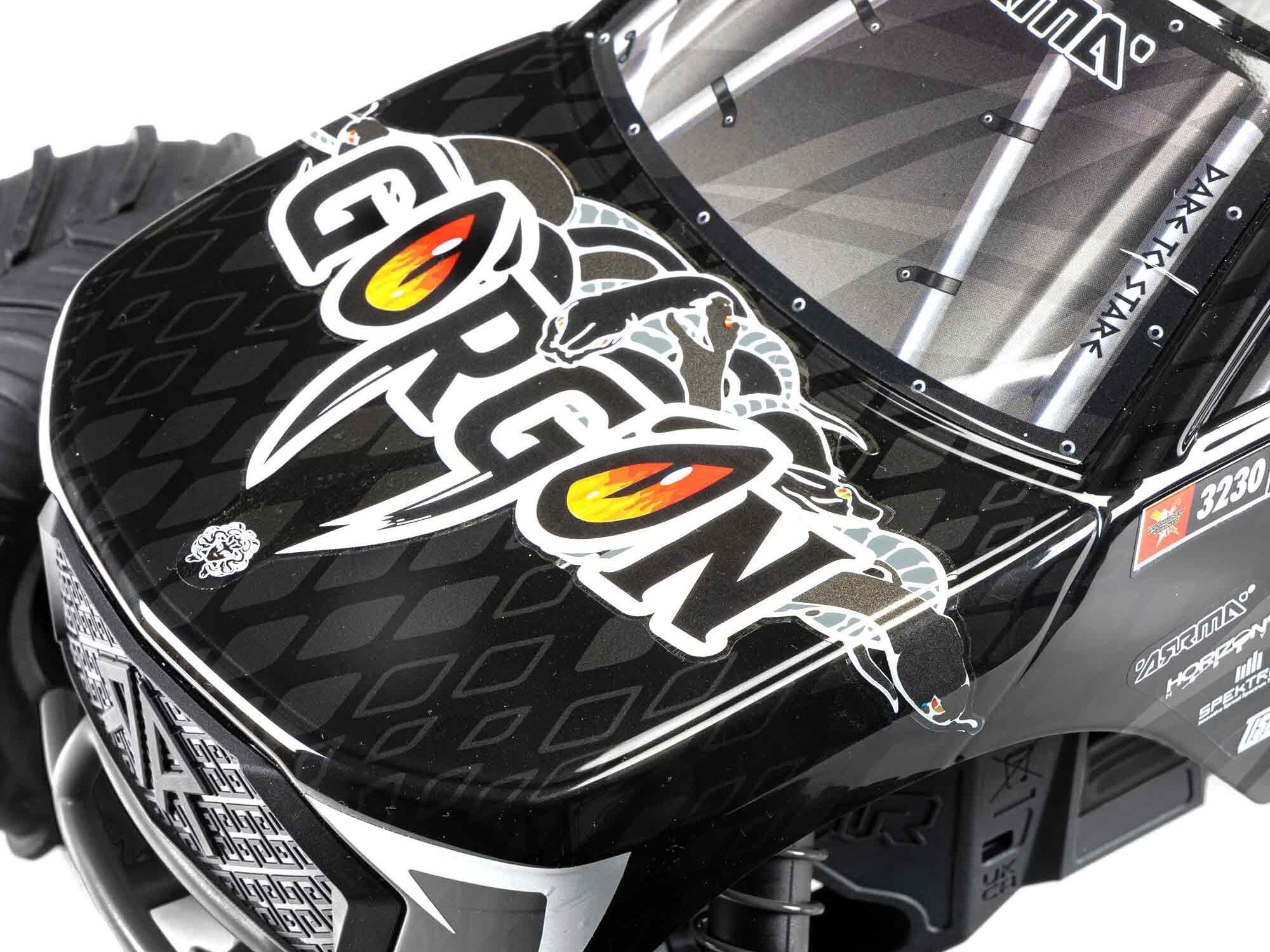 Arrma GORGON MT Ready-To-Assemble Kit with Battery and Charger-19