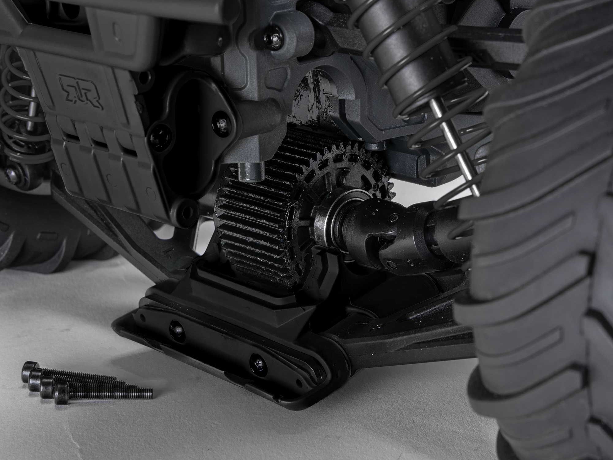 1/10 GORGON 2WD RTA Kit Brushed Monster Truck (Battery & Charger)-12