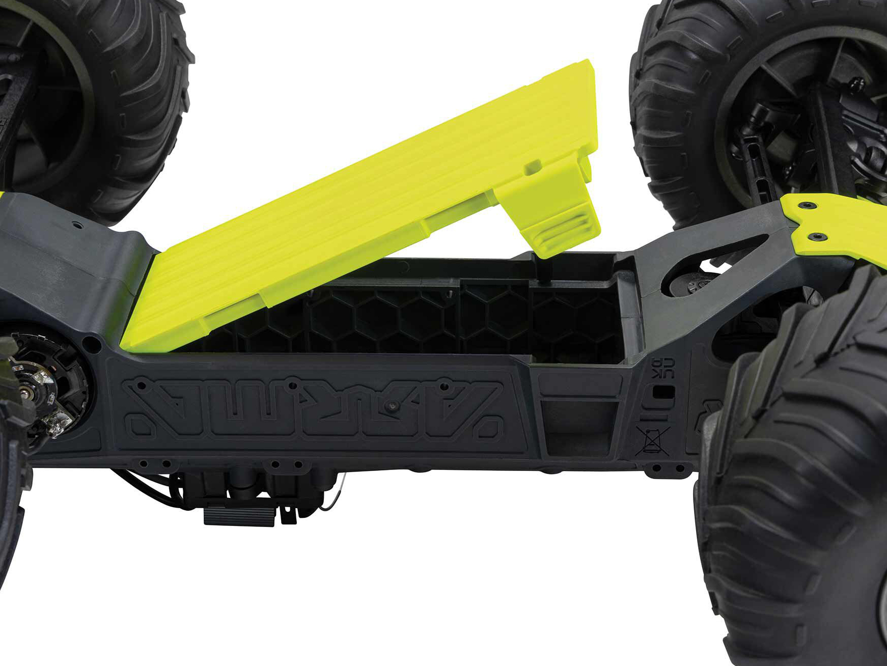 Arrma Gorgon MT RTR w/8.4v Batt/USB Charger Yellow-15