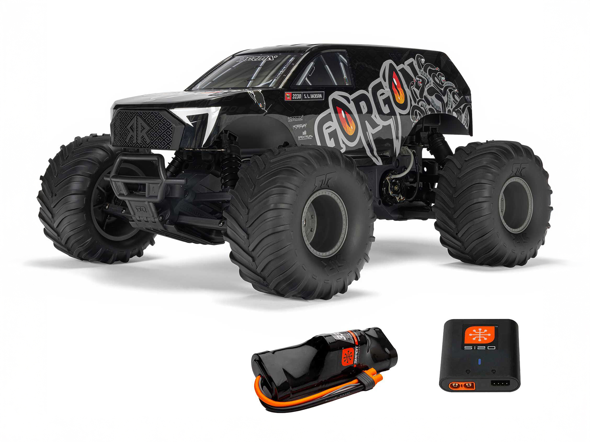 110-gorgon-mega-550-2wd-mt-with-battery-charger-gun-metal