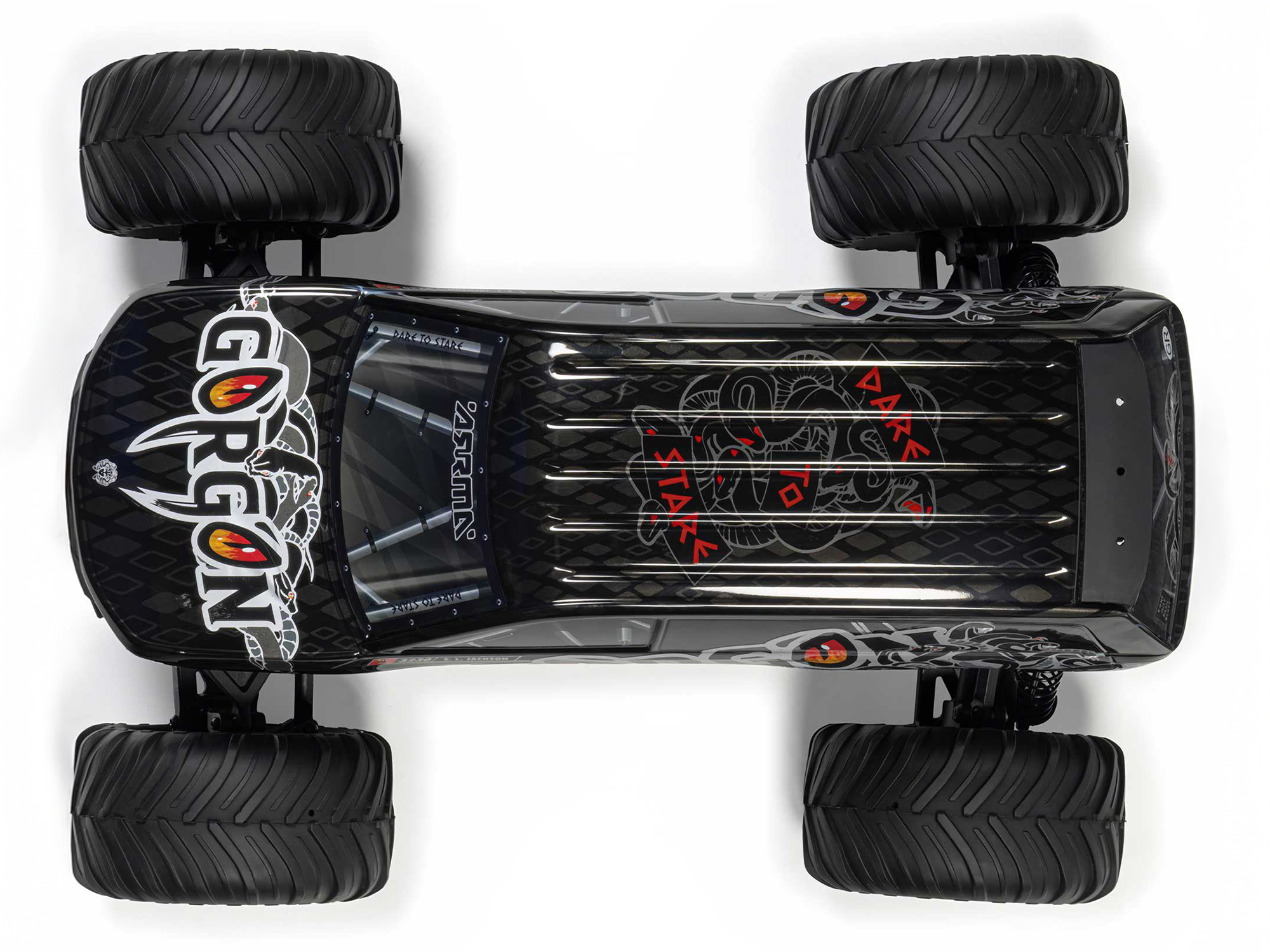 1/10 GORGON MEGA 550 2WD MT with Battery & Charger Gun Metal-7