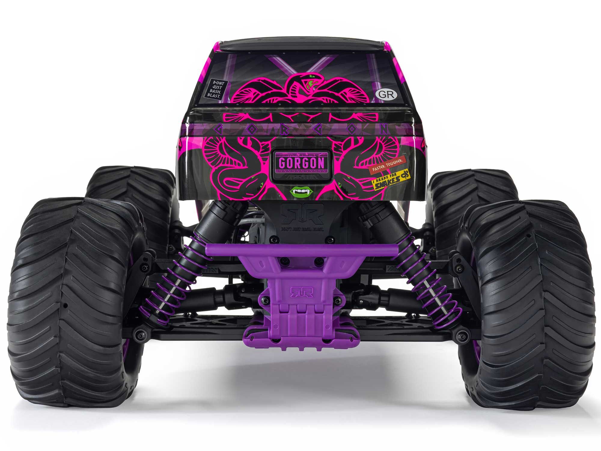 Arrma 1/10 GORGON MEGA 550 2WD MT with Battery Charger Purple-10