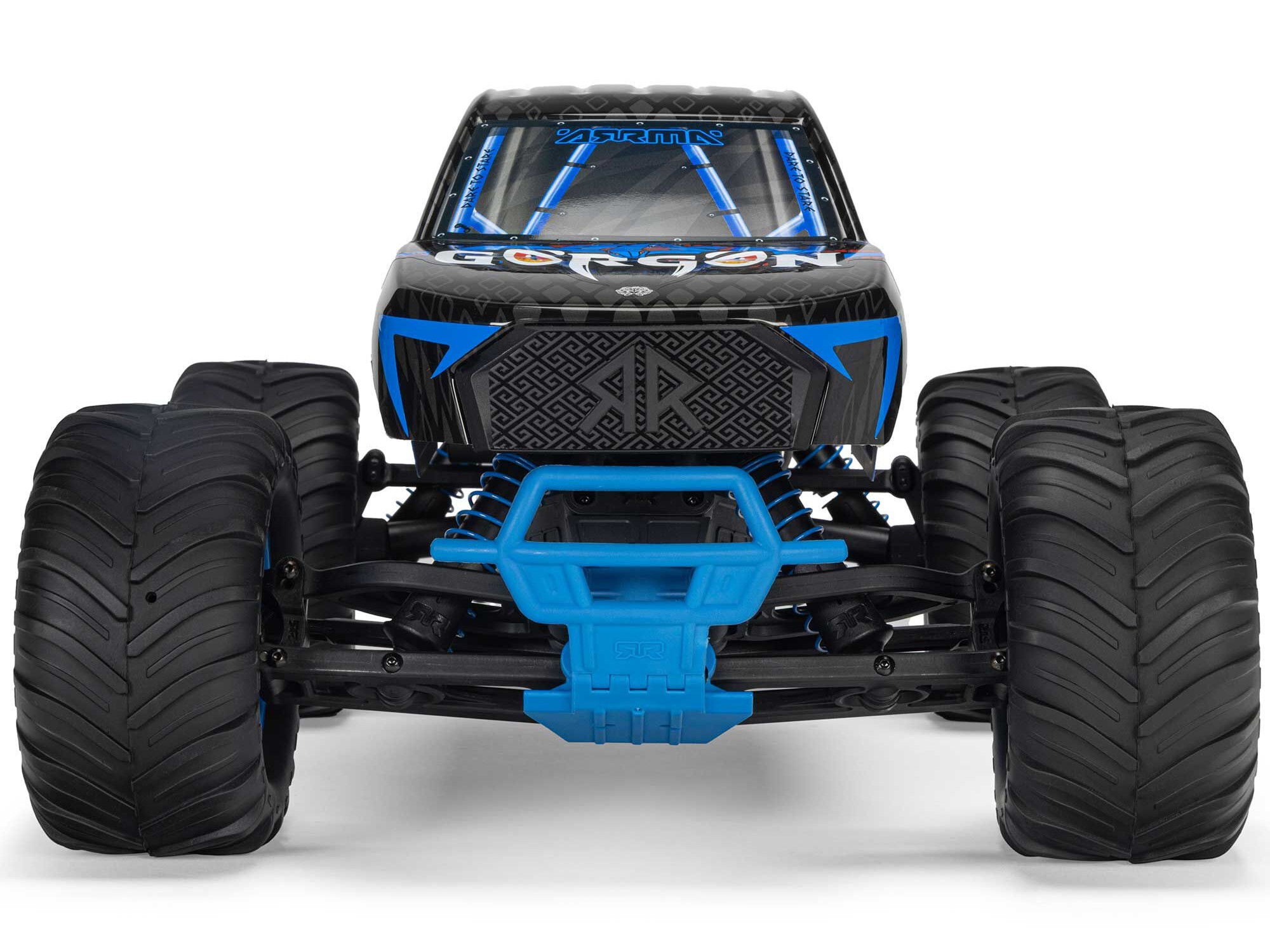 1/10 GORGON MEGA 550 2WD MT with Battery & Charger Blue-9
