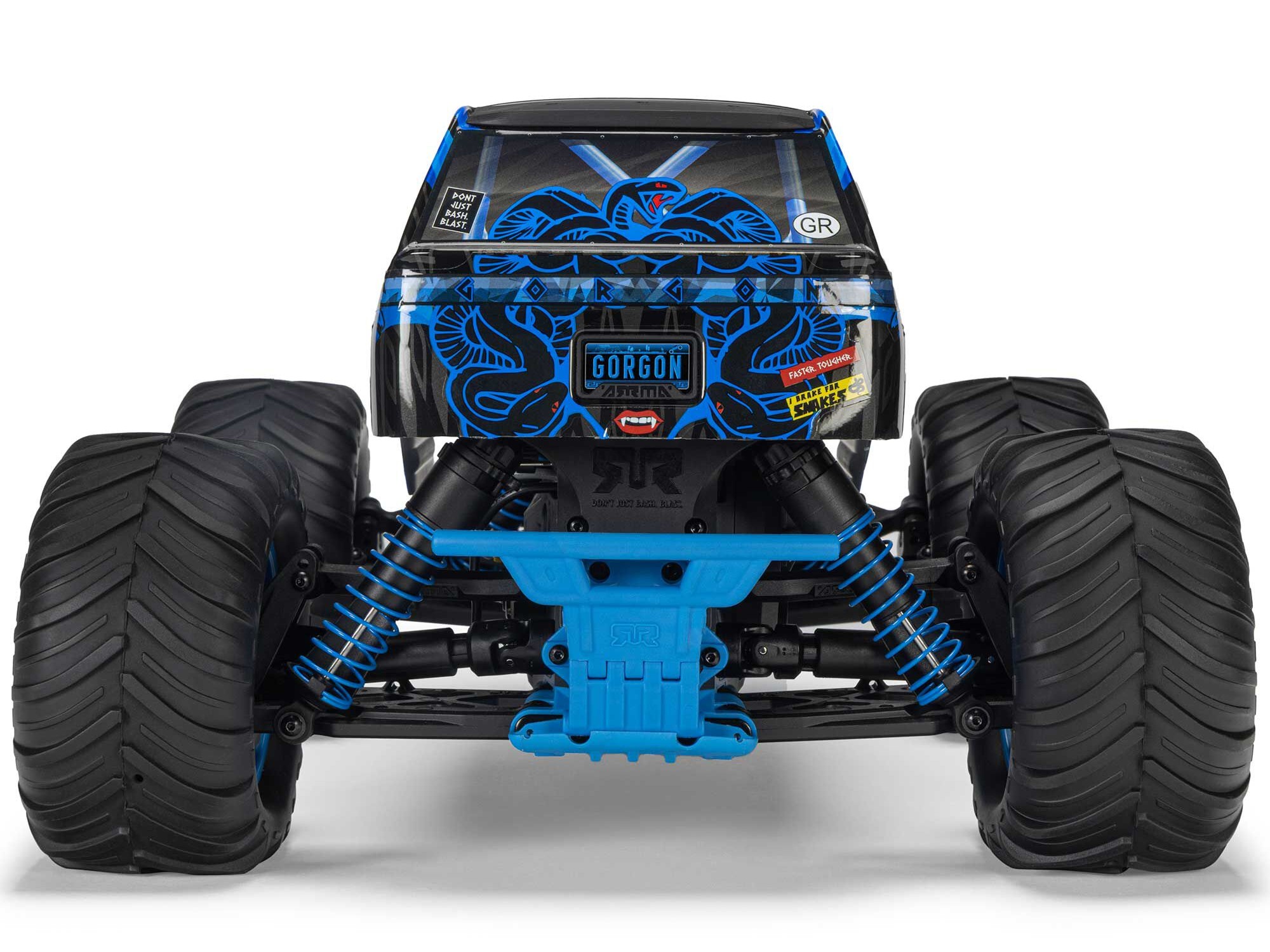 1/10 GORGON MEGA 550 2WD MT with Battery & Charger Blue-11