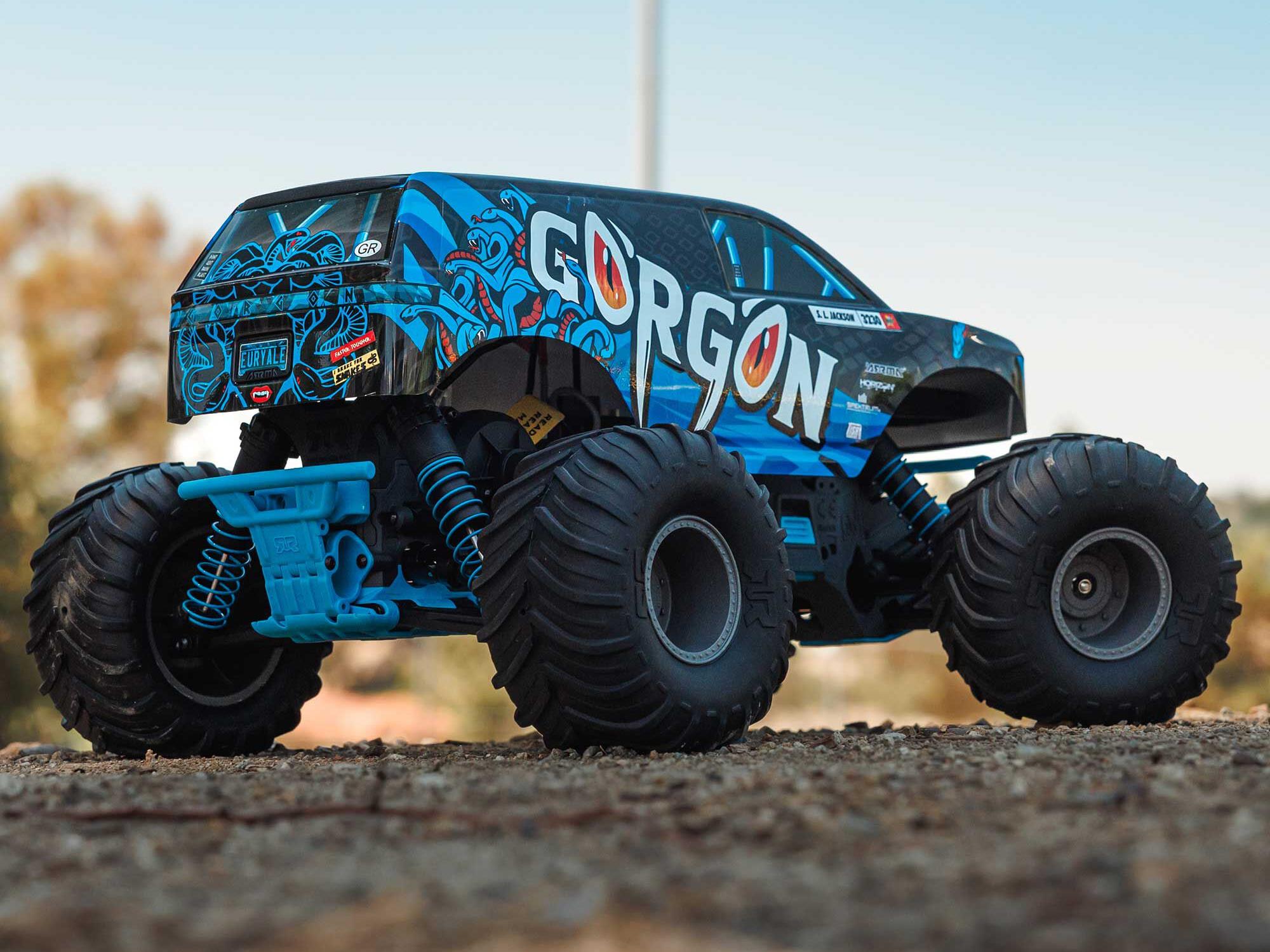 Arrma Gorgon MT RTR (no Battery/Charger) Blue-24
