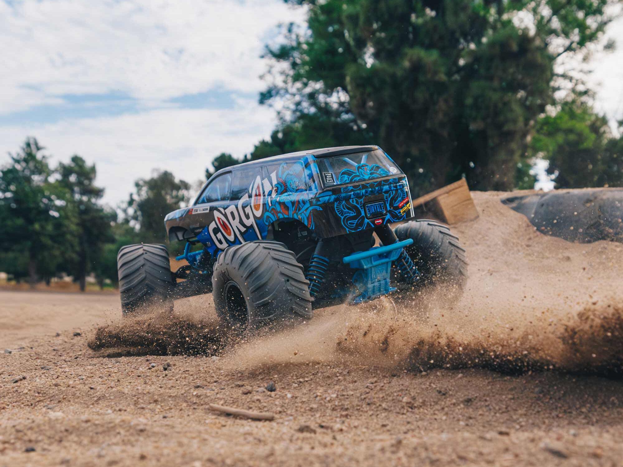 Arrma Gorgon MT RTR (no Battery/Charger) Blue-26