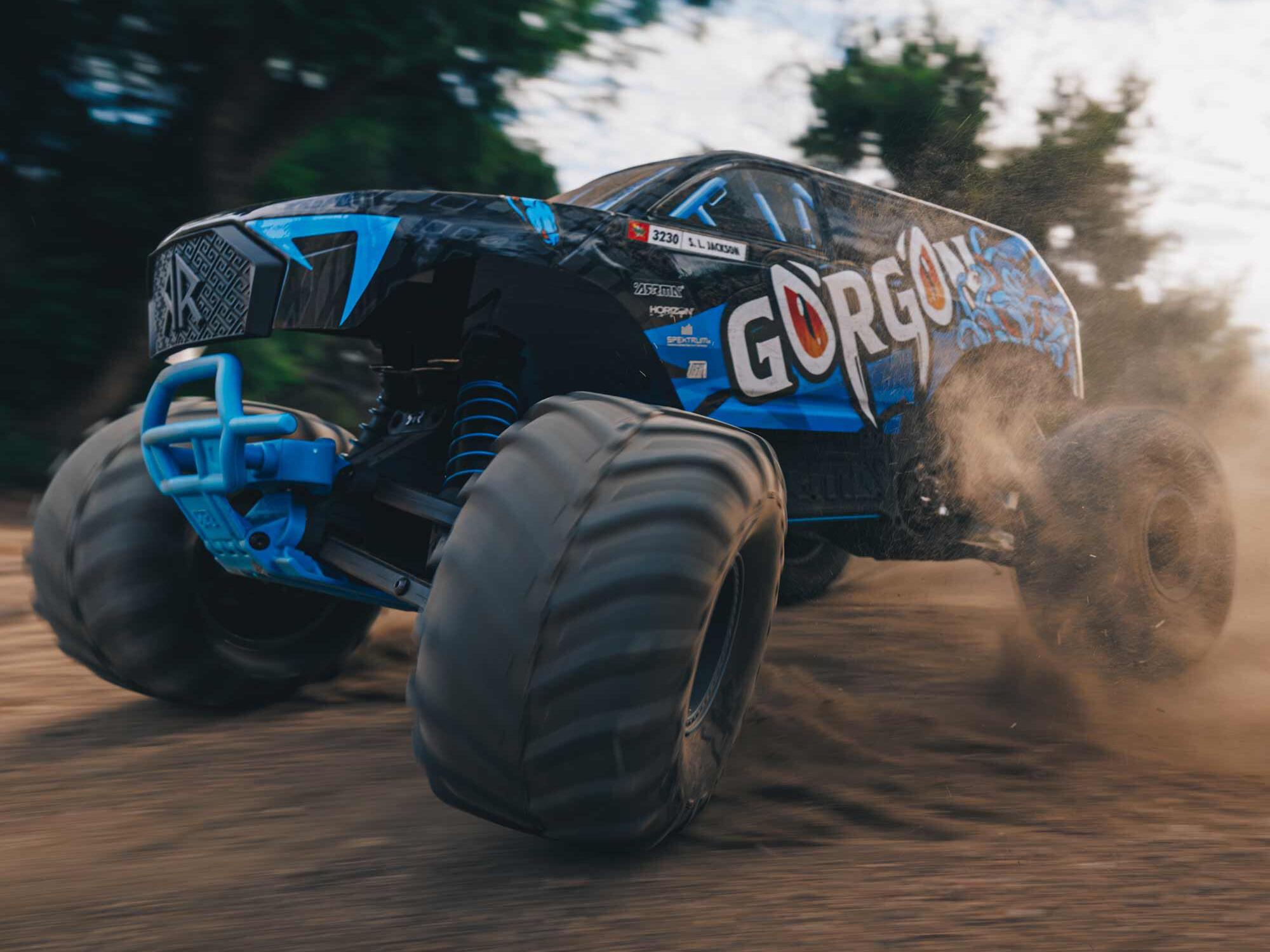Arrma Gorgon MT RTR (no Battery/Charger) Blue-27