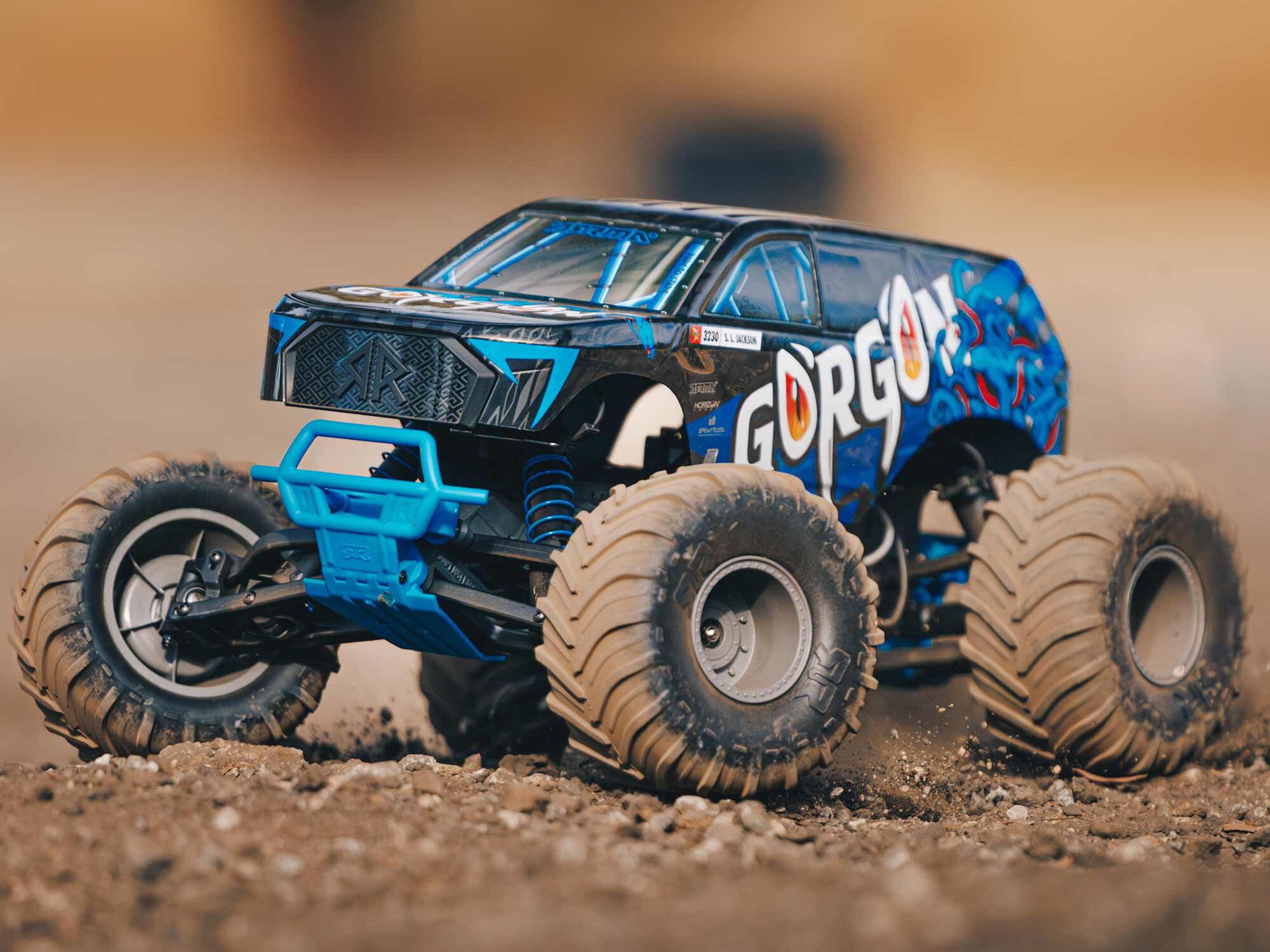 Arrma Gorgon MT RTR (no Battery/Charger) Blue-29