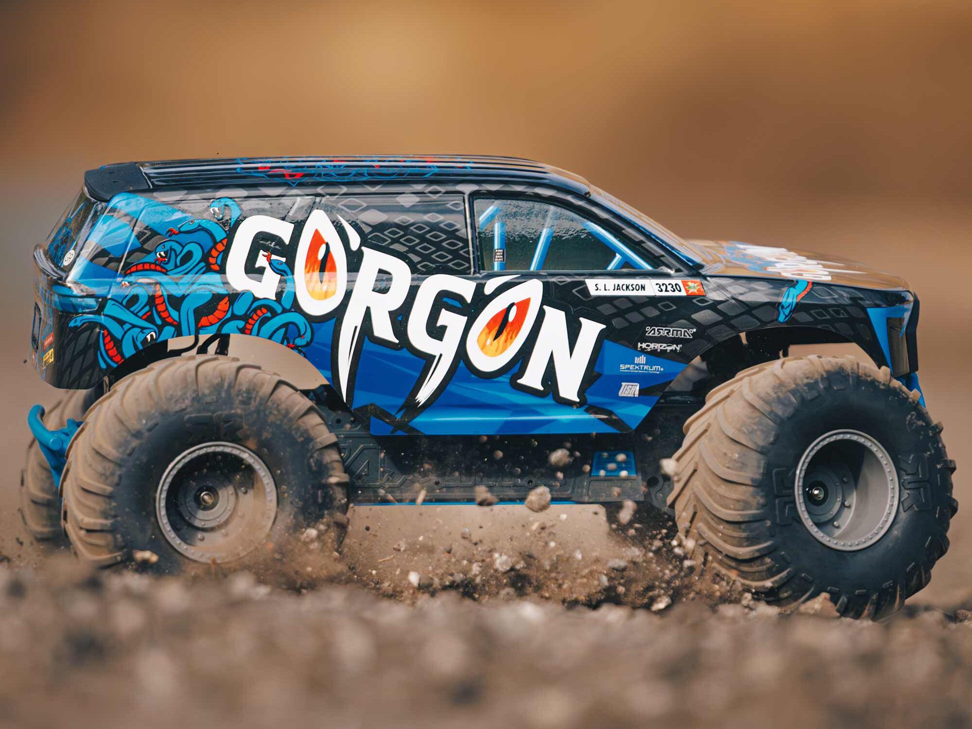 Arrma Gorgon MT RTR (no Battery/Charger) Blue-30