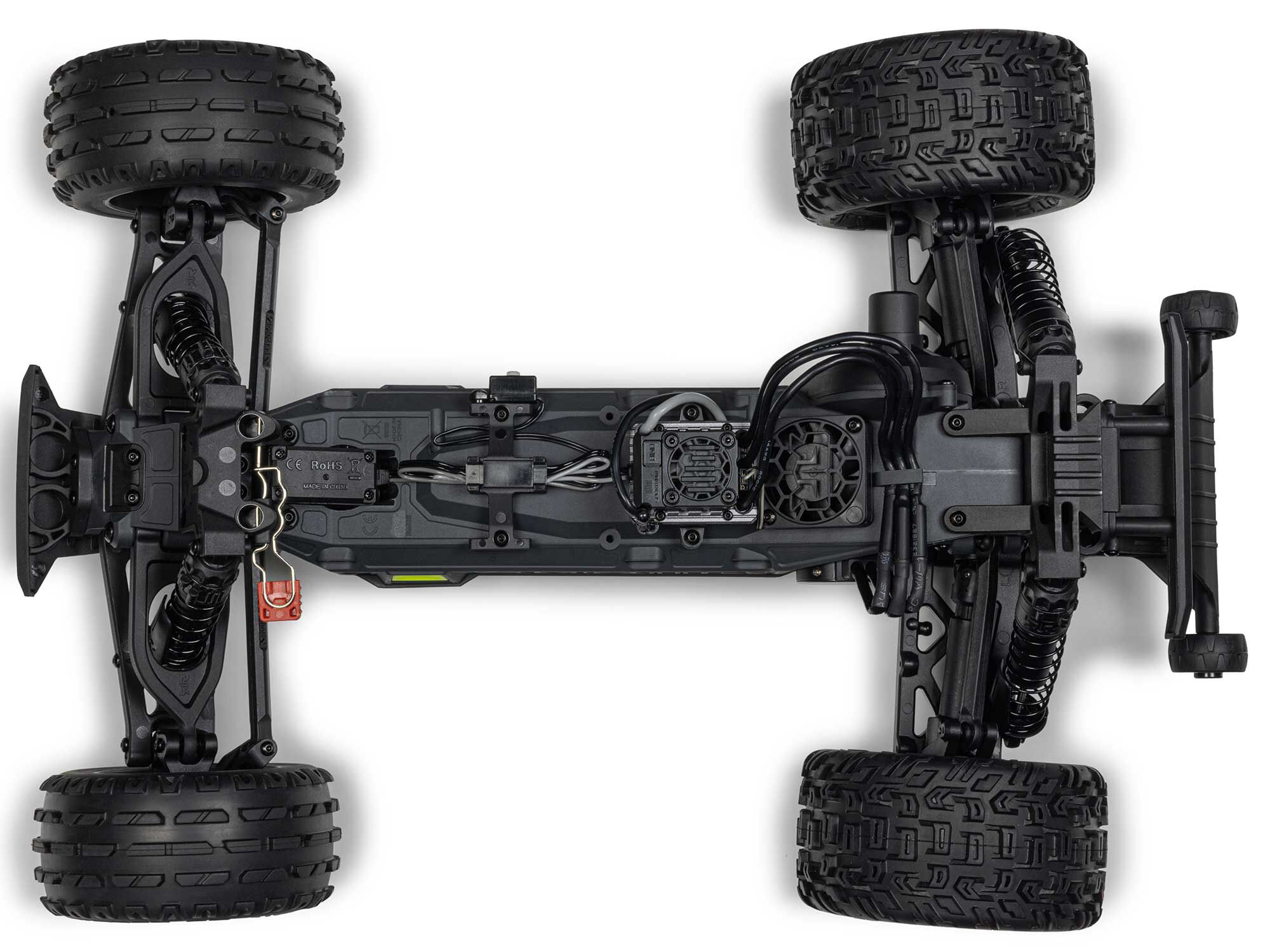 Arrma 1/10 VORTEKS 223S DSC 2WD RTR Brushless Stadium Truck, Yellow-9