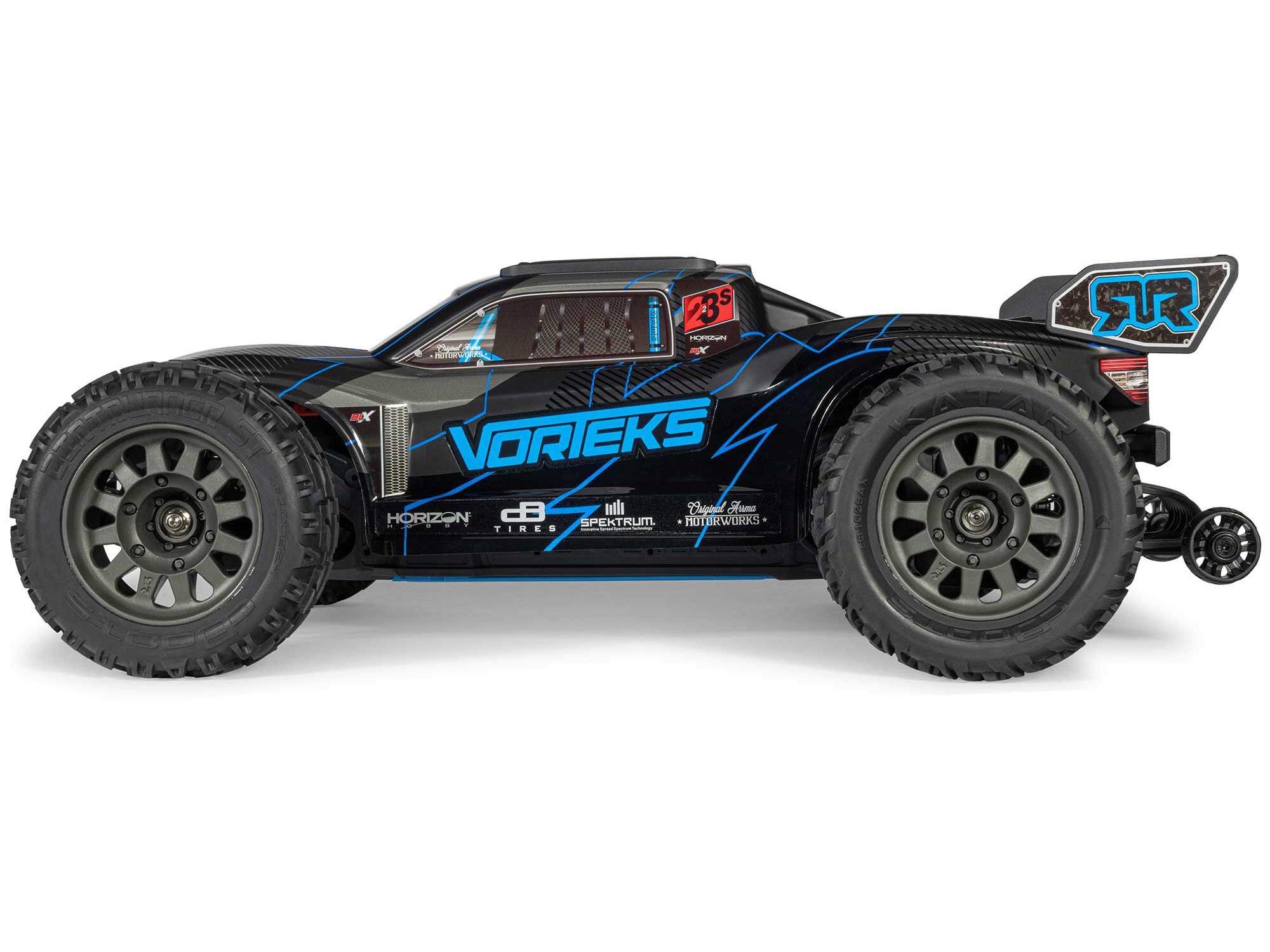 Arrma 1/10 VORTEKS 223S DSC 2WD RTR Brushless Stadium Truck, Blue-7