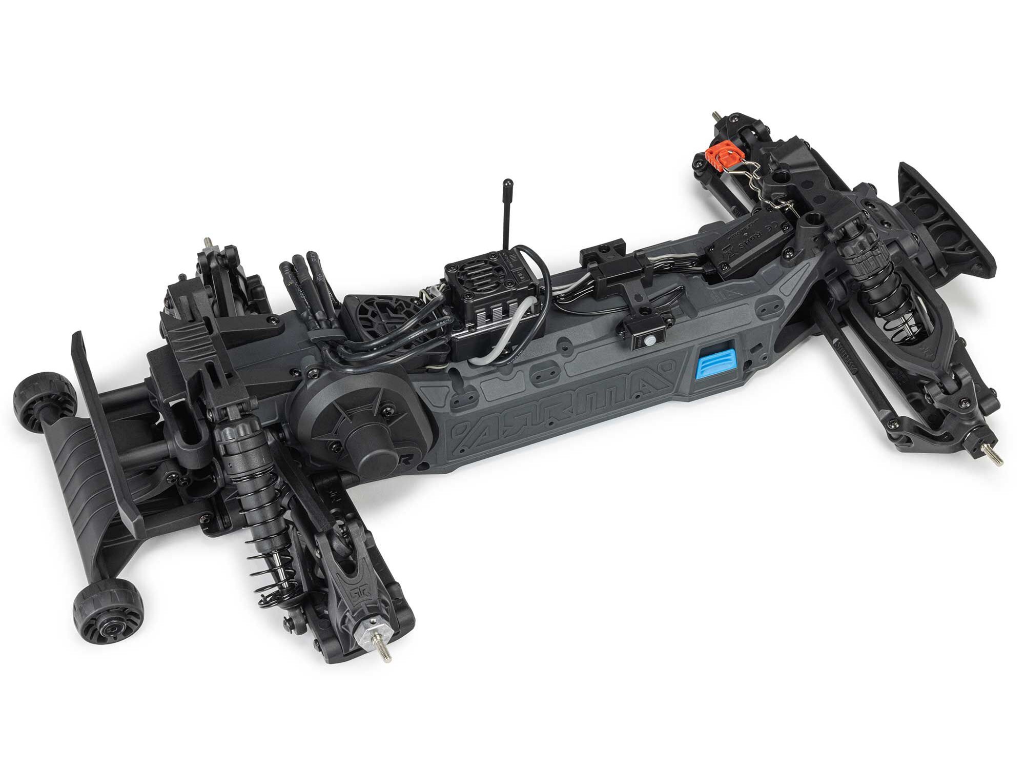 Arrma 1/10 VORTEKS 223S DSC 2WD RTR Brushless Stadium Truck, Blue-16