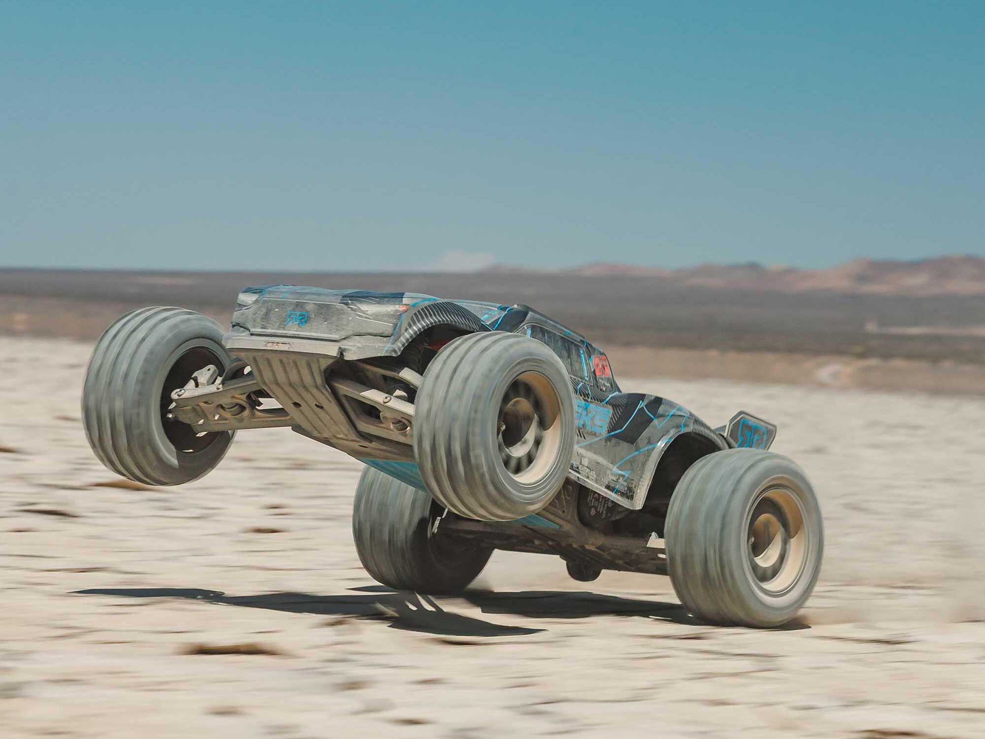 Arrma 1/10 VORTEKS 223S DSC 2WD RTR Brushless Stadium Truck, Blue-23