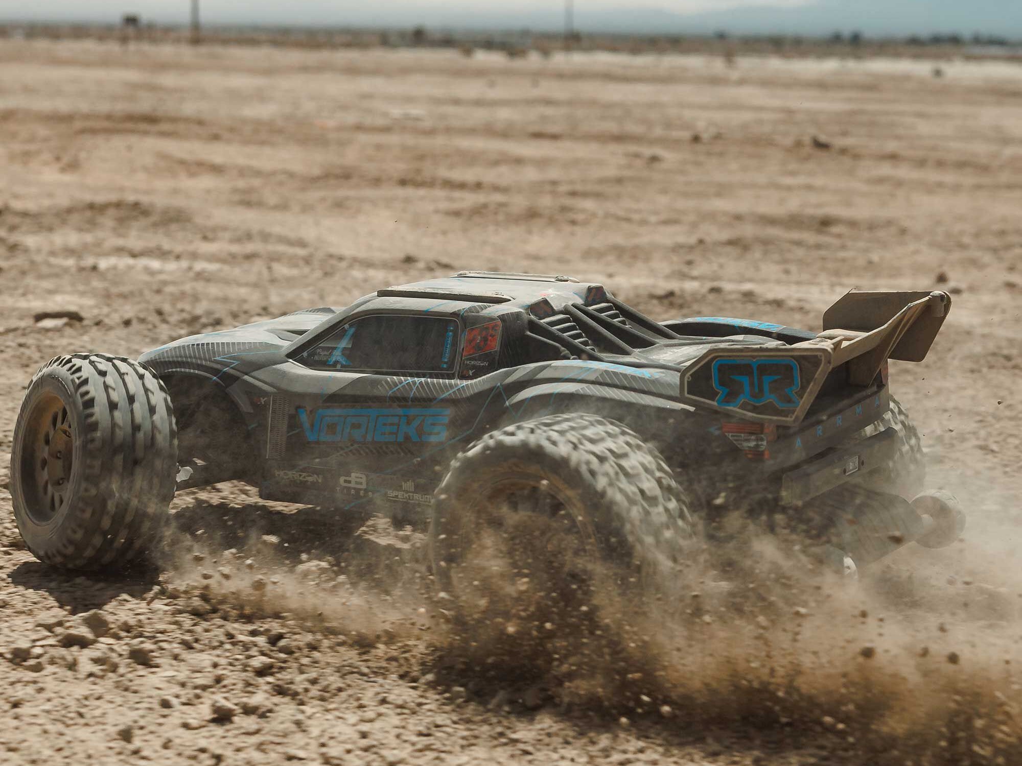 Arrma 1/10 VORTEKS 223S DSC 2WD RTR Brushless Stadium Truck, Blue-26