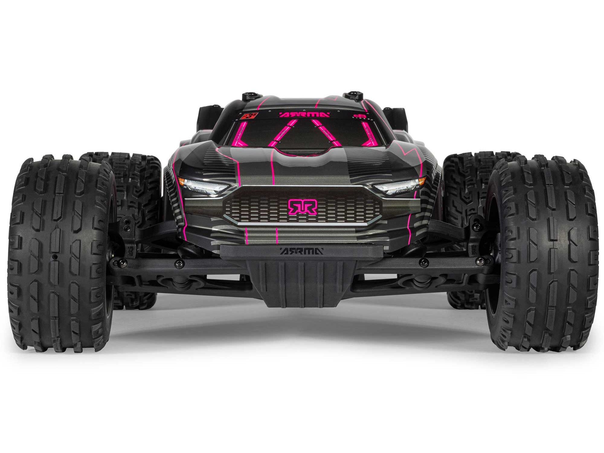 Arrma 1/10 VORTEKS 223S DSC 2WD RTR Brushless Stadium Truck, Pink-4