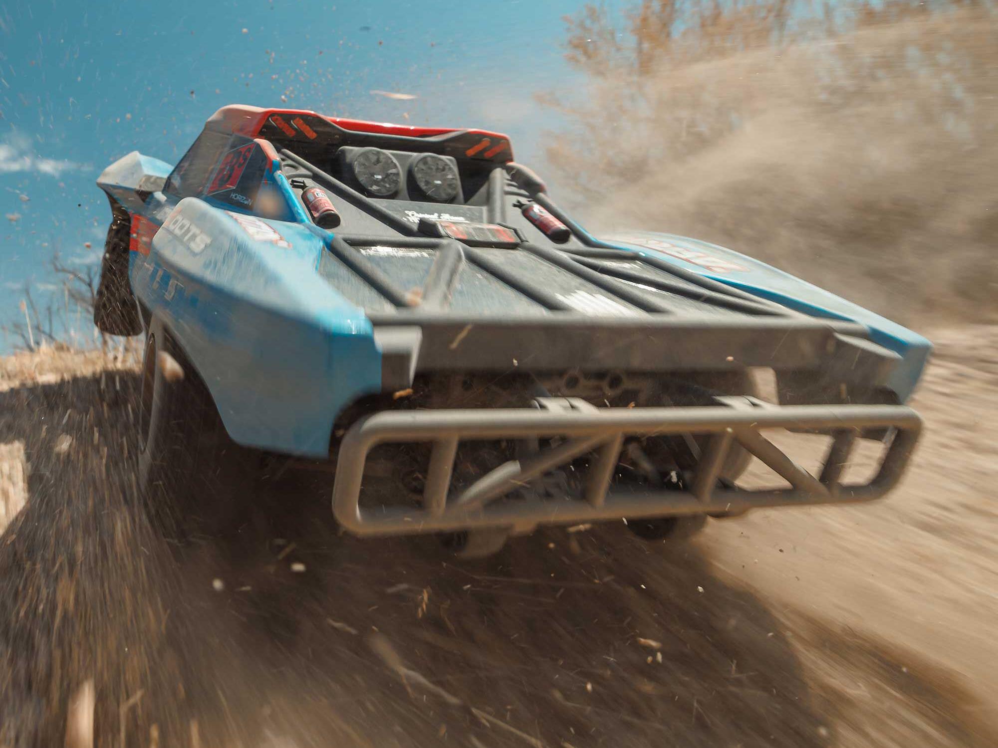 Arrma Fury 223S BLX Brushless 2WD Short Course Truck RTR with DSC 1/10 - Blue-23