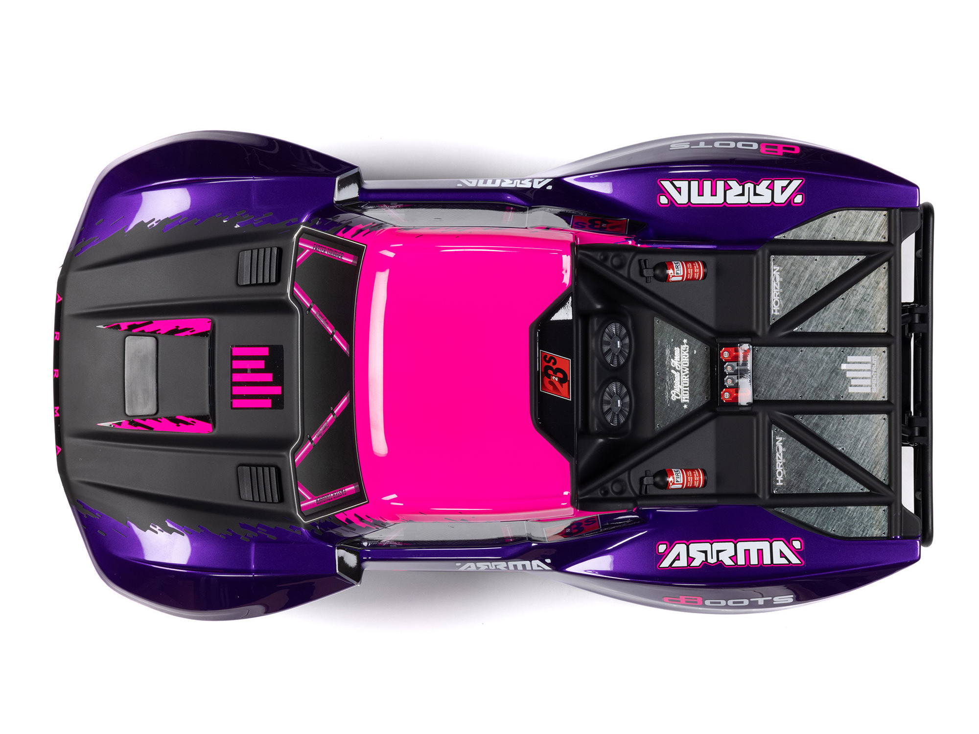 Arrma Fury 223S BLX Brushless 2WD Short Course Truck RTR 1/10 with DSC - Purple-14