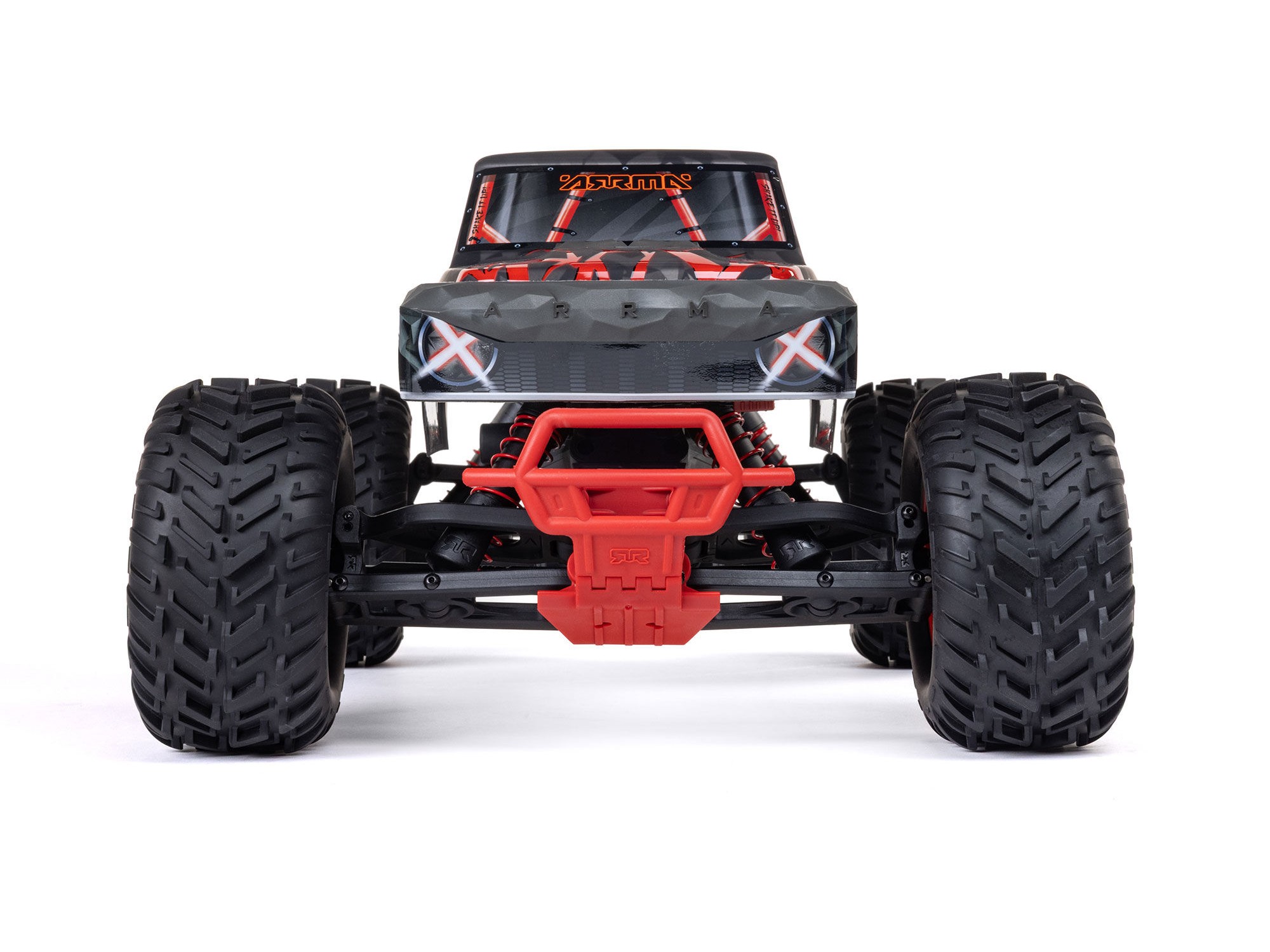 Arrma 1/10 QUAKE 223S DSC 2WD RTR Brushless Monster Truck, Red-10