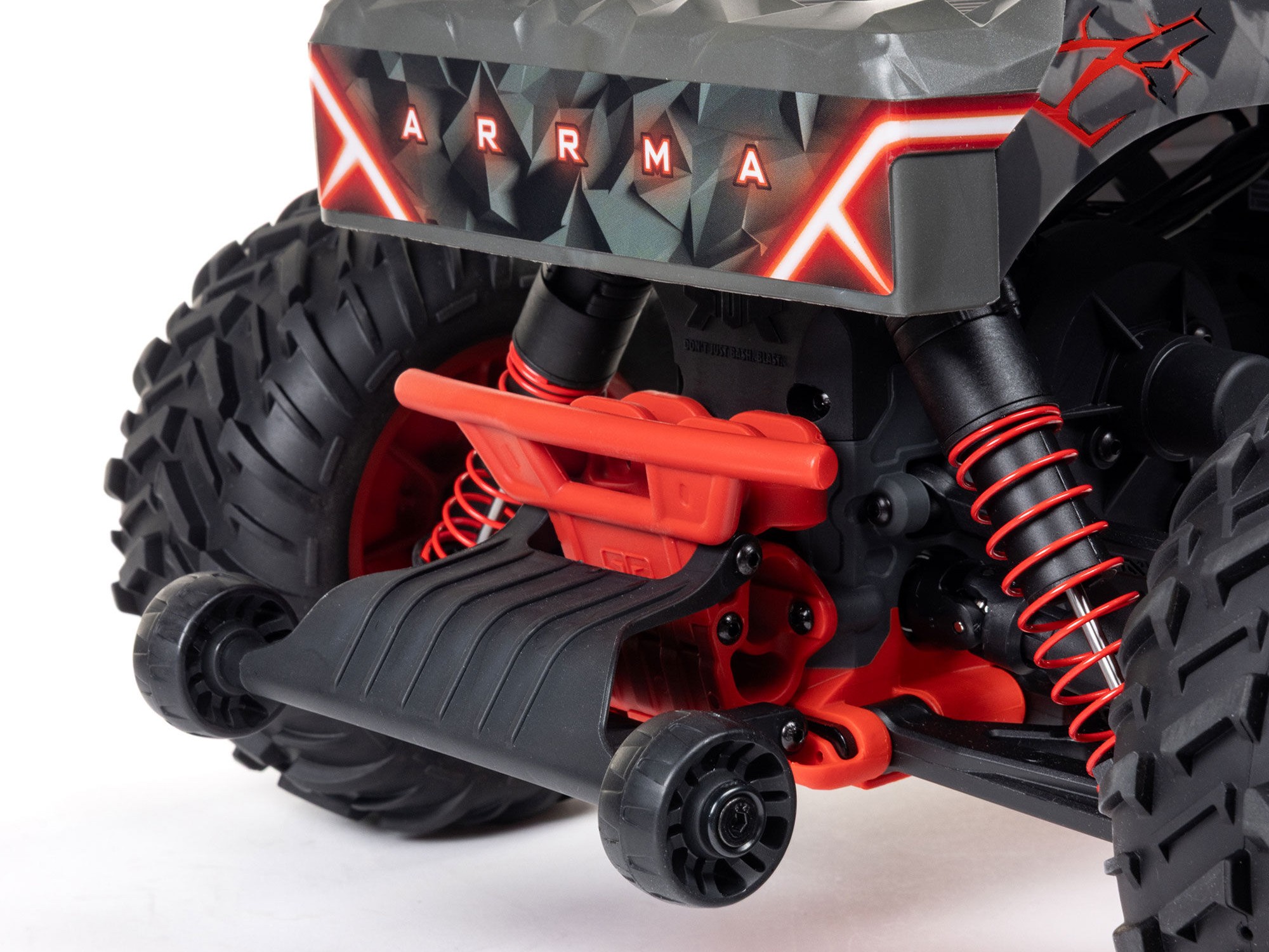 Arrma 1/10 QUAKE 223S DSC 2WD RTR Brushless Monster Truck, Red-18