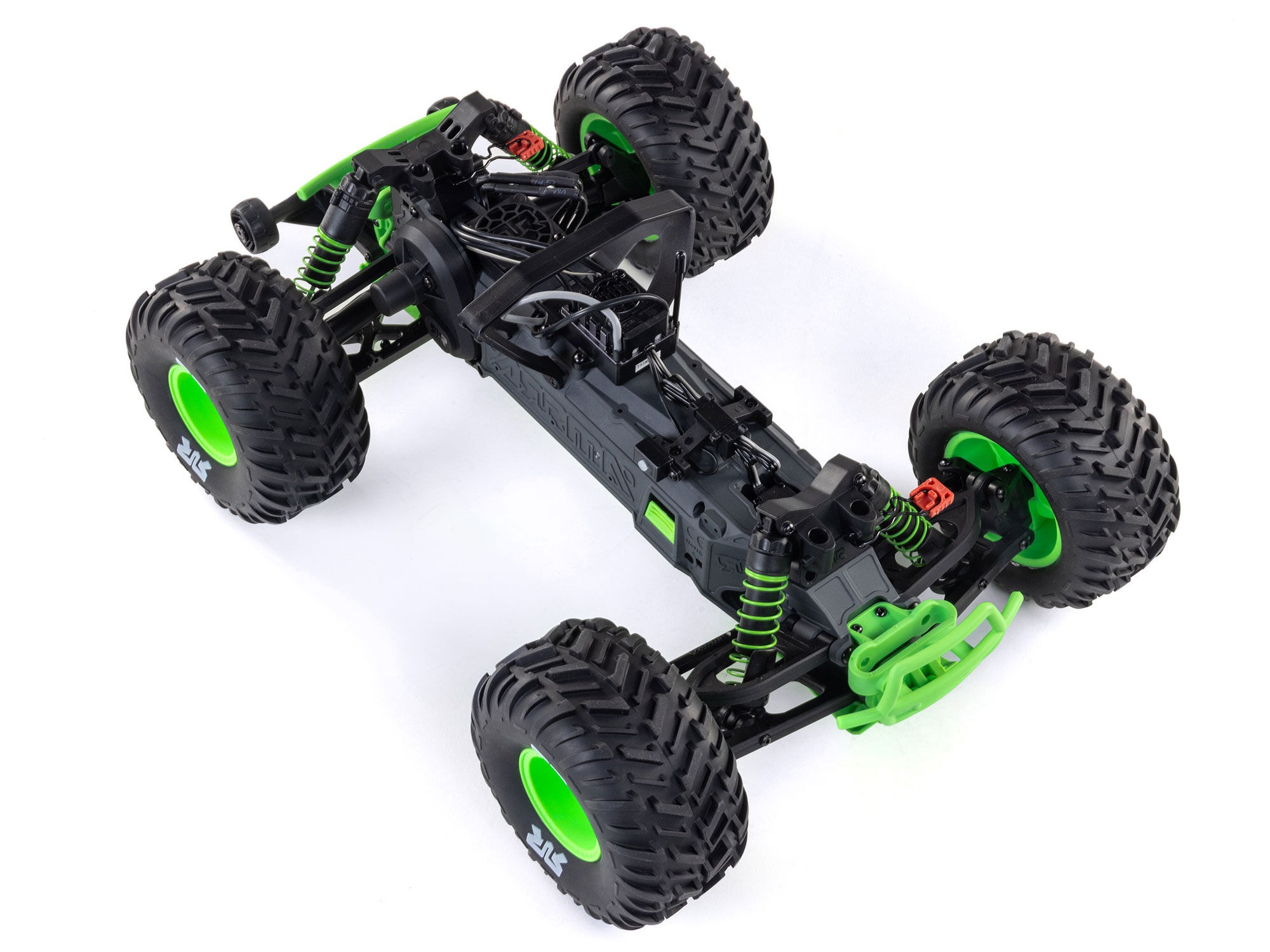1/10 QUAKE 223S DSC 2WD RTR Brushless Monster Truck, Green-9