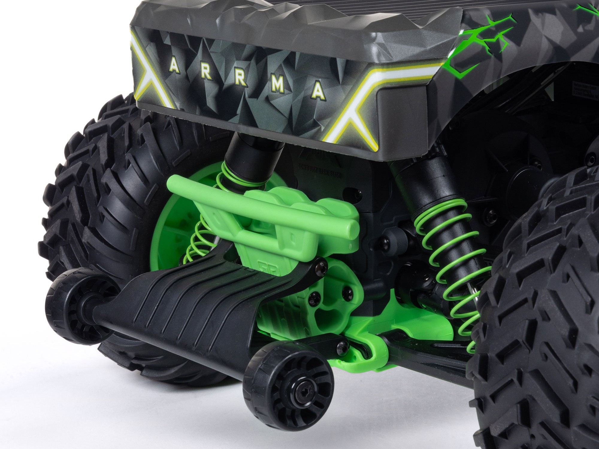 1/10 QUAKE 223S DSC 2WD RTR Brushless Monster Truck, Green-13