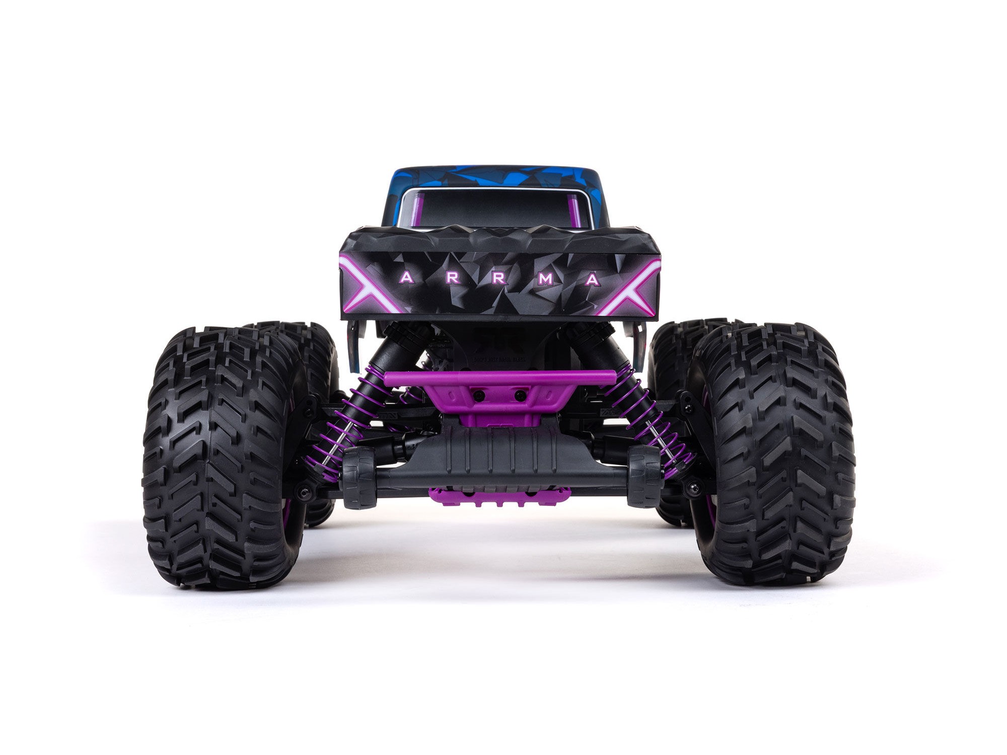 Arrma 1/10 QUAKE 223S DSC 2WD RTR Brushless Monster Truck, Purple-13