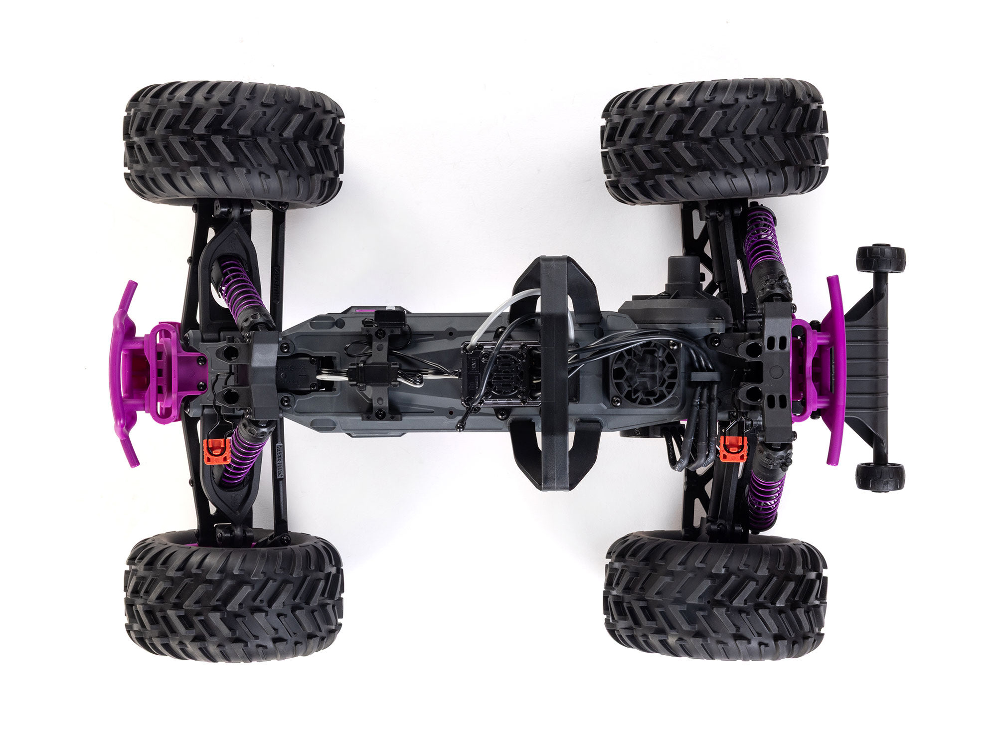 Arrma 1/10 QUAKE 223S DSC 2WD RTR Brushless Monster Truck, Purple-15