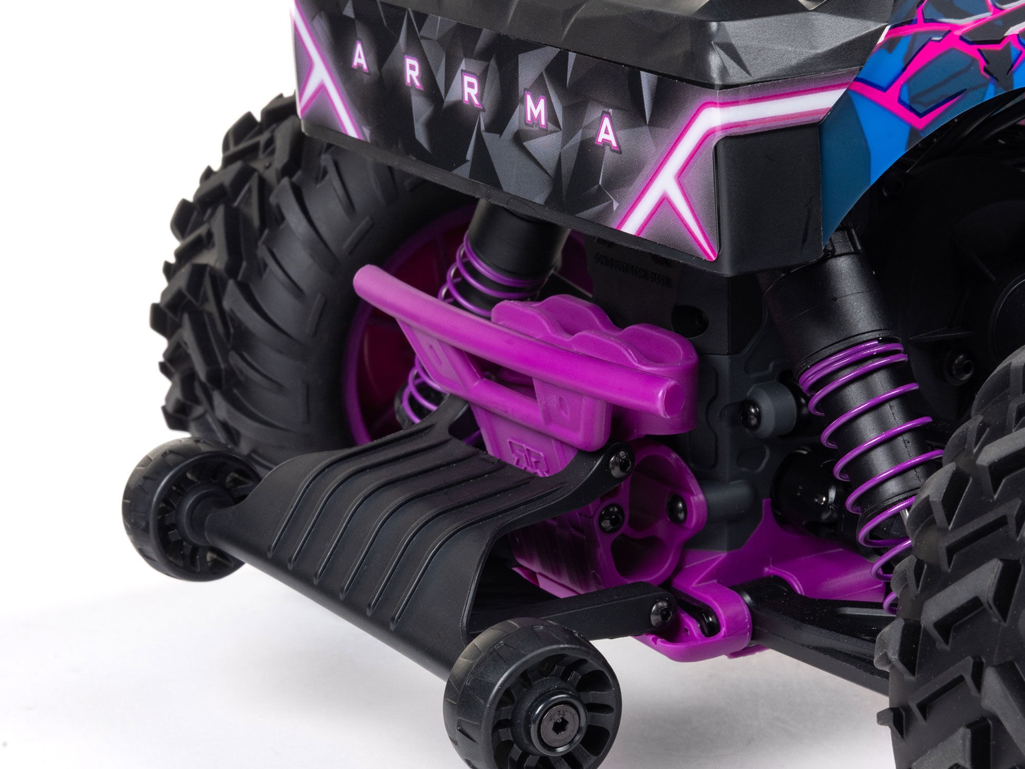 Arrma 1/10 QUAKE 223S DSC 2WD RTR Brushless Monster Truck, Purple-20