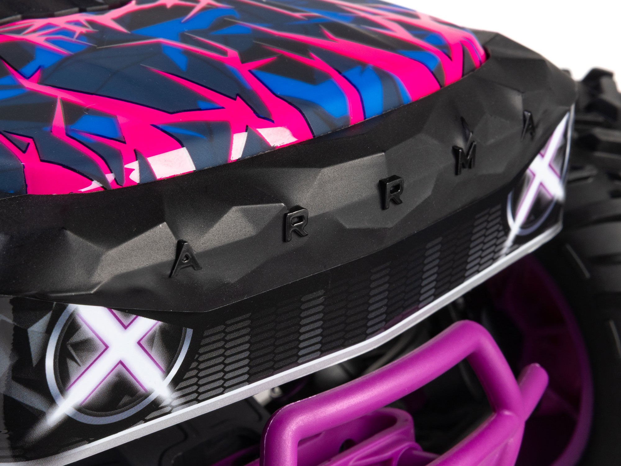 Arrma 1/10 QUAKE 223S DSC 2WD RTR Brushless Monster Truck, Purple-21