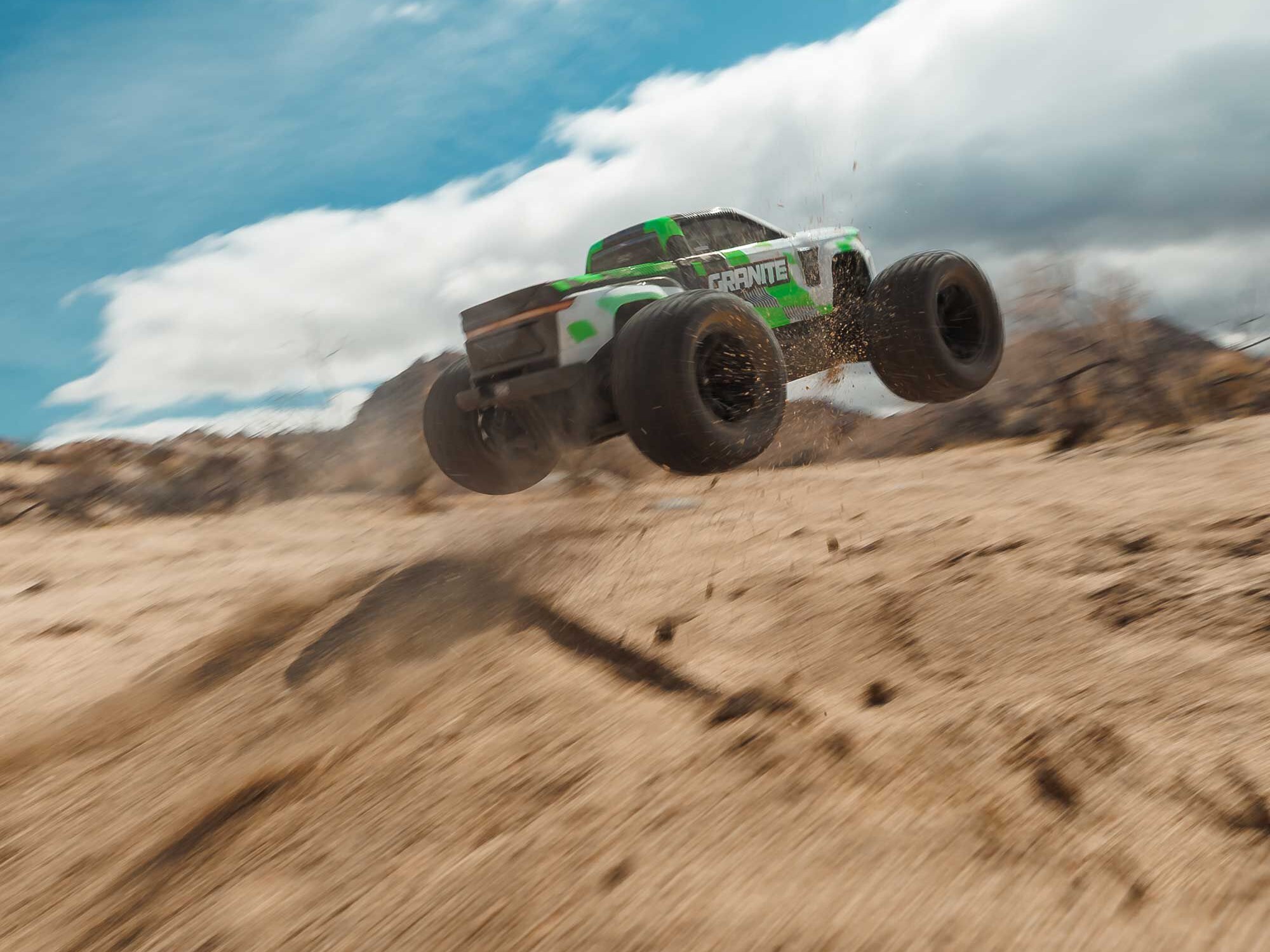 Arrma 1/10 GRANITE MEGA 665 4X4 RTR Monster Truck Green-21